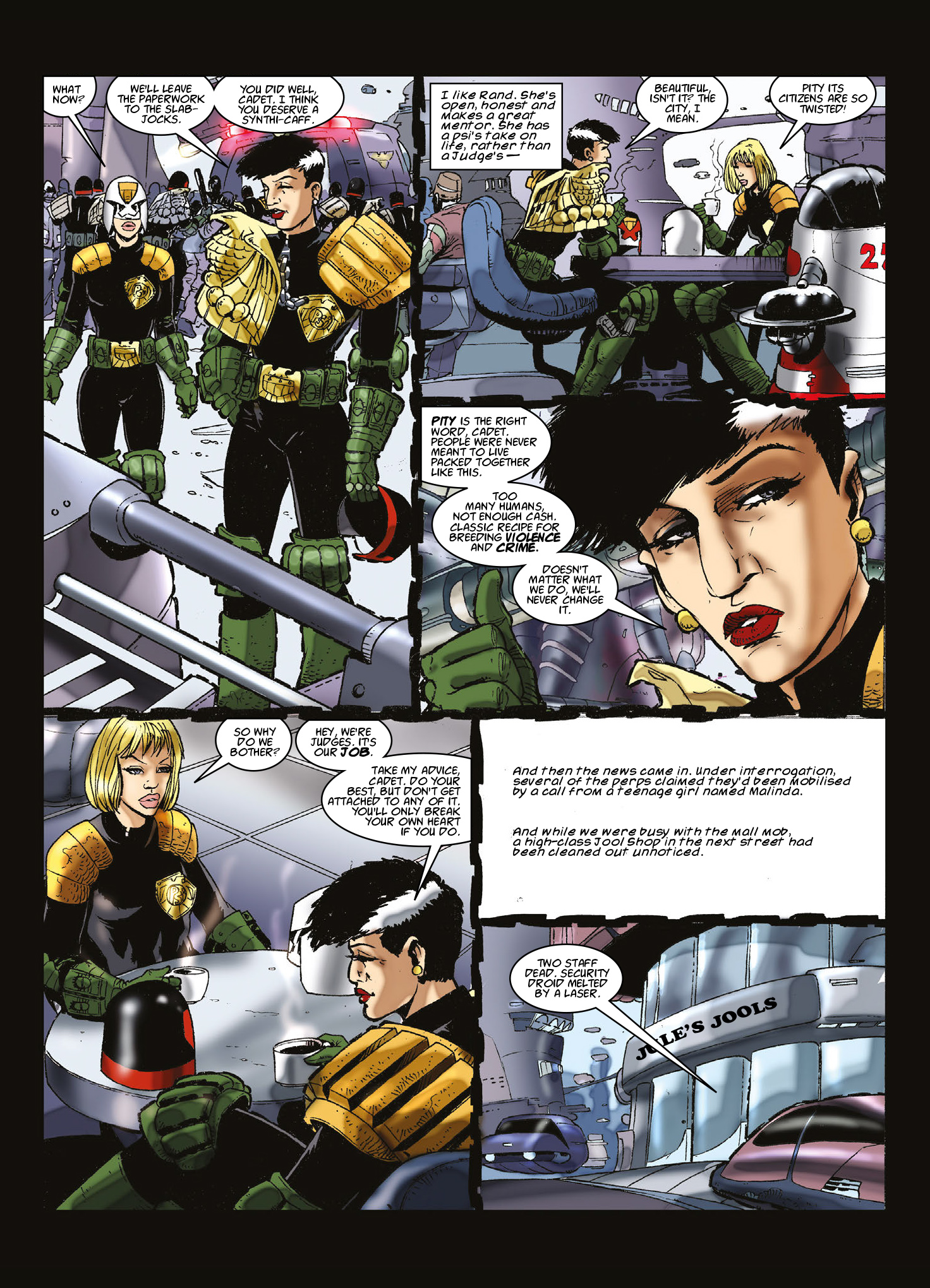 Read online Cadet Anderson: Teenage Kyx comic -  Issue # TPB - 17
