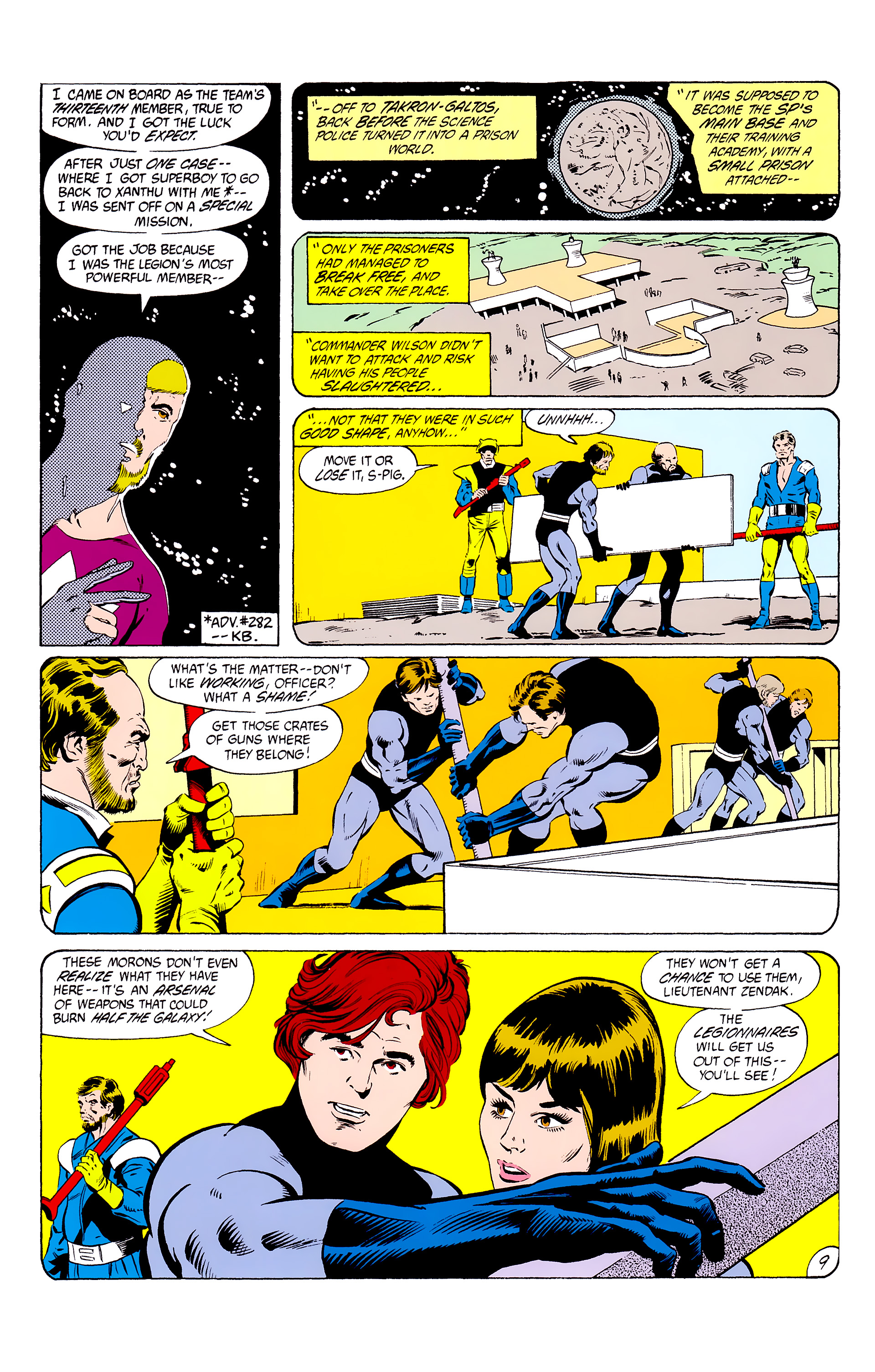 Read online Legion of Super-Heroes (1980) comic -  Issue #306 - 10