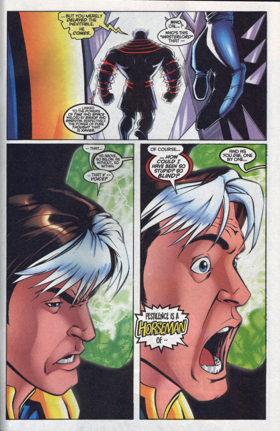 Read online X-Man comic -  Issue #60 - 22