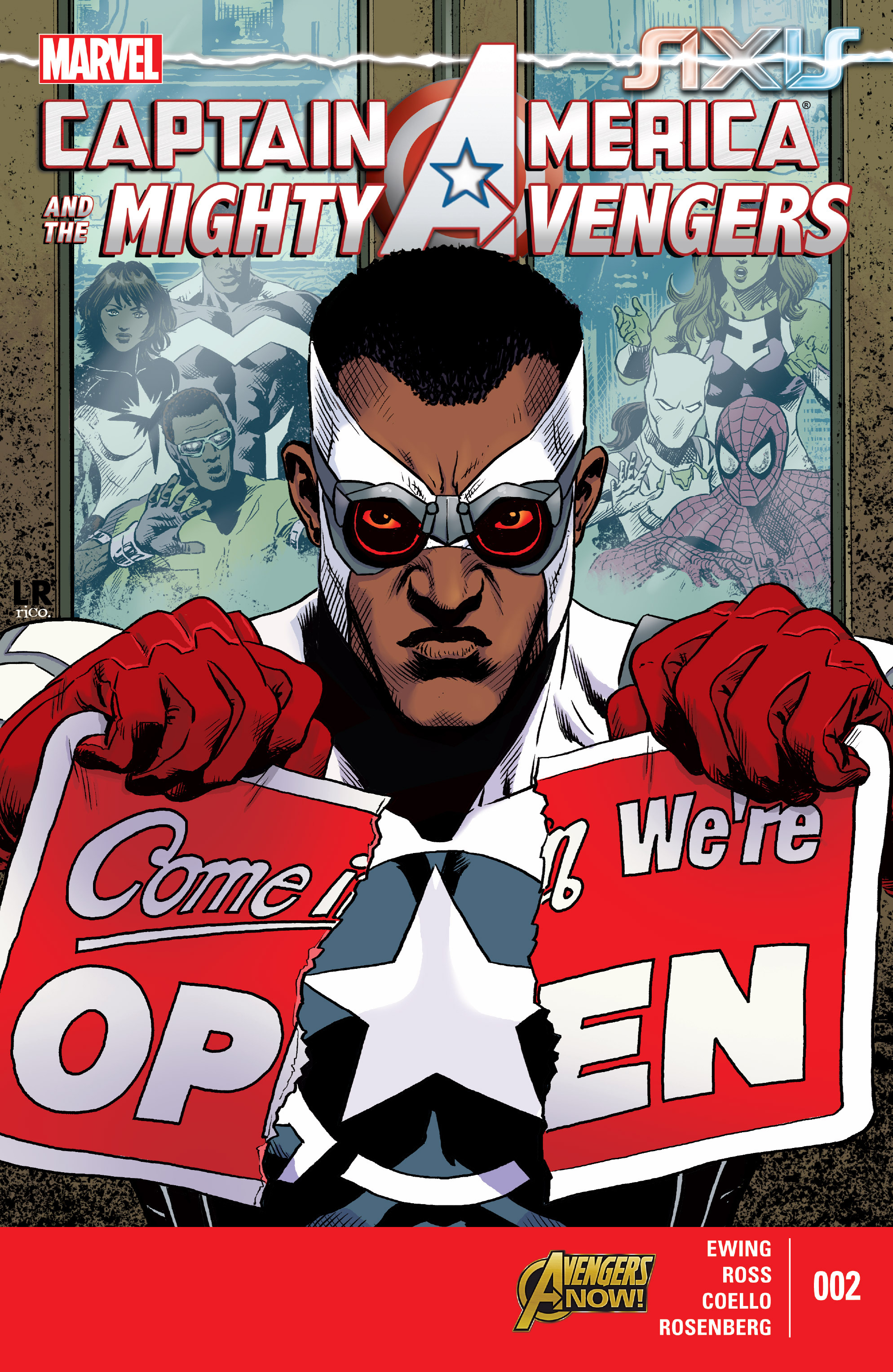 Read online Captain America and the Mighty Avengers comic -  Issue #2 - 1