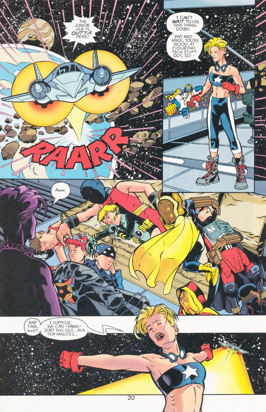 Sins of Youth issue Starwoman & The JSA Jr. - Page 32