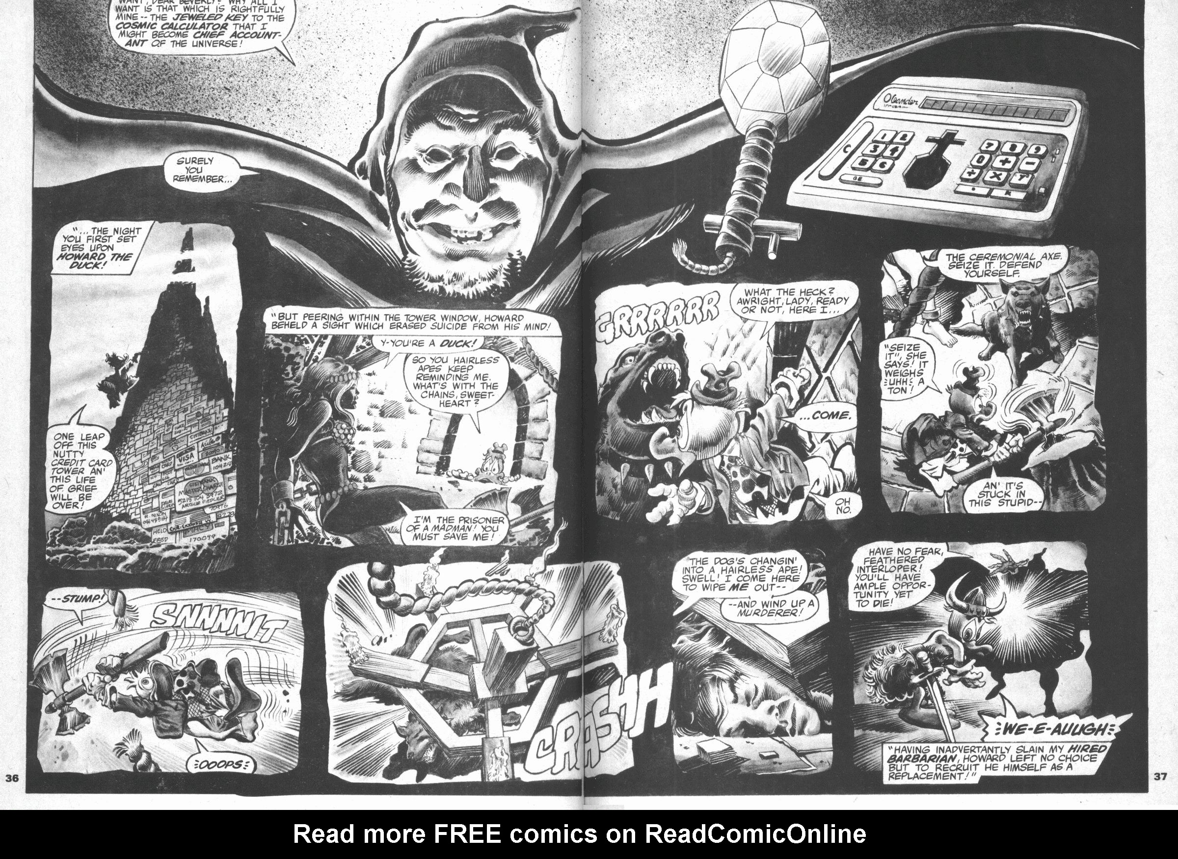 Read online Howard the Duck (1979) comic -  Issue #2 - 36