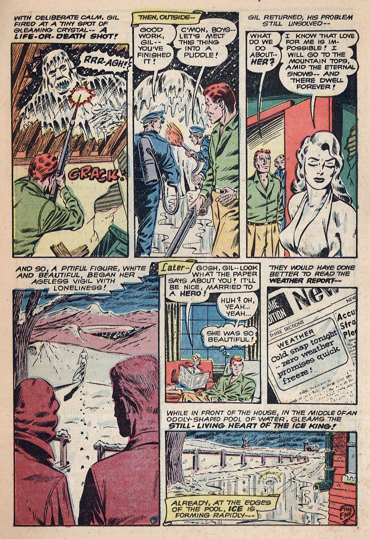 Read online Adventures Into The Unknown comic -  Issue #40 - 9