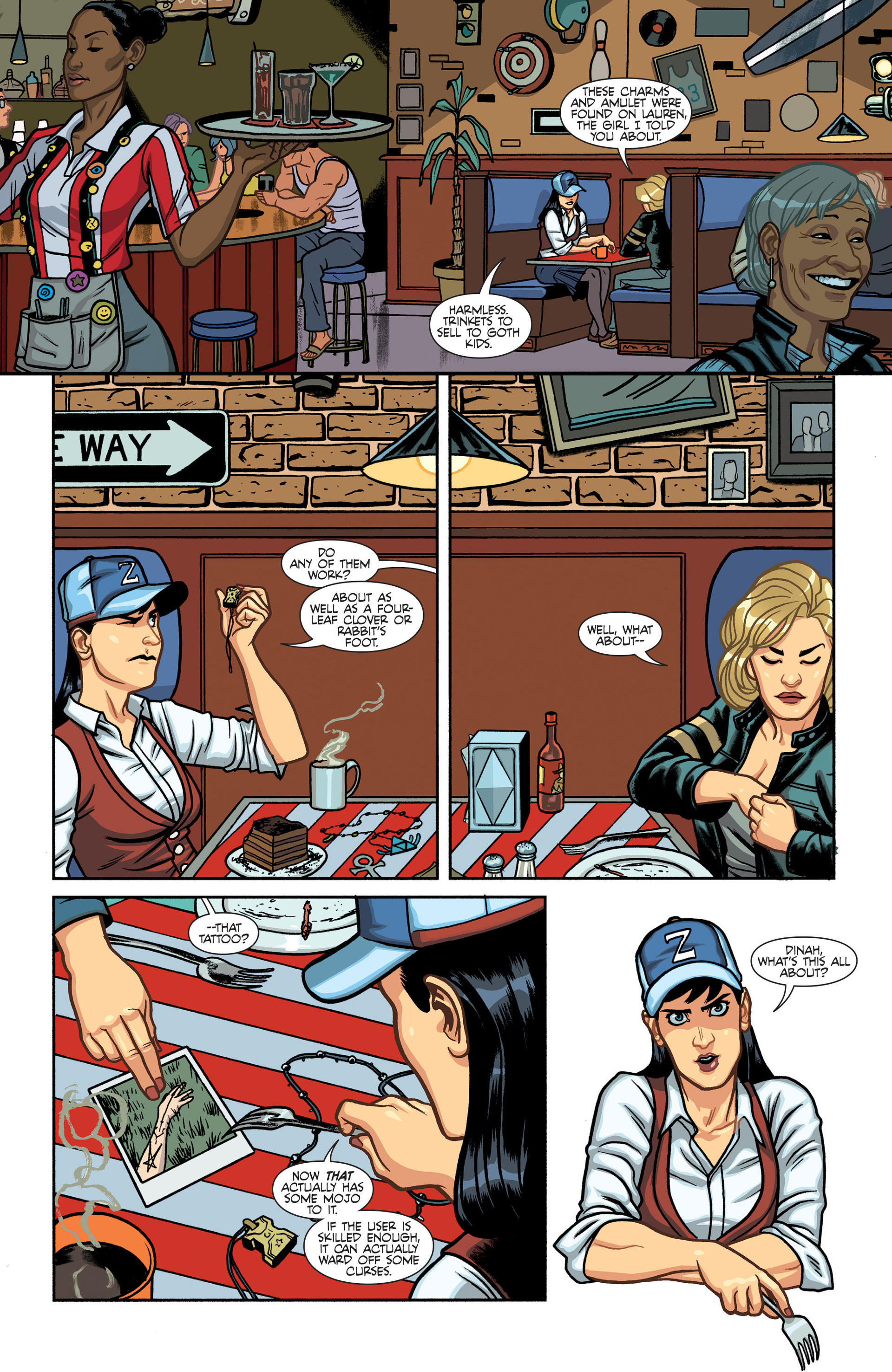 Read online Black Canary and Zatanna: Bloodspell comic -  Issue # Full - 56