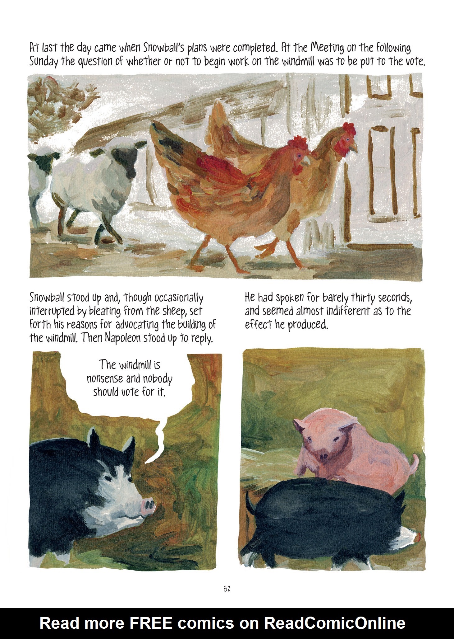 Read online Animal Farm: The Graphic Novel comic -  Issue # TPB (Part 1) - 73
