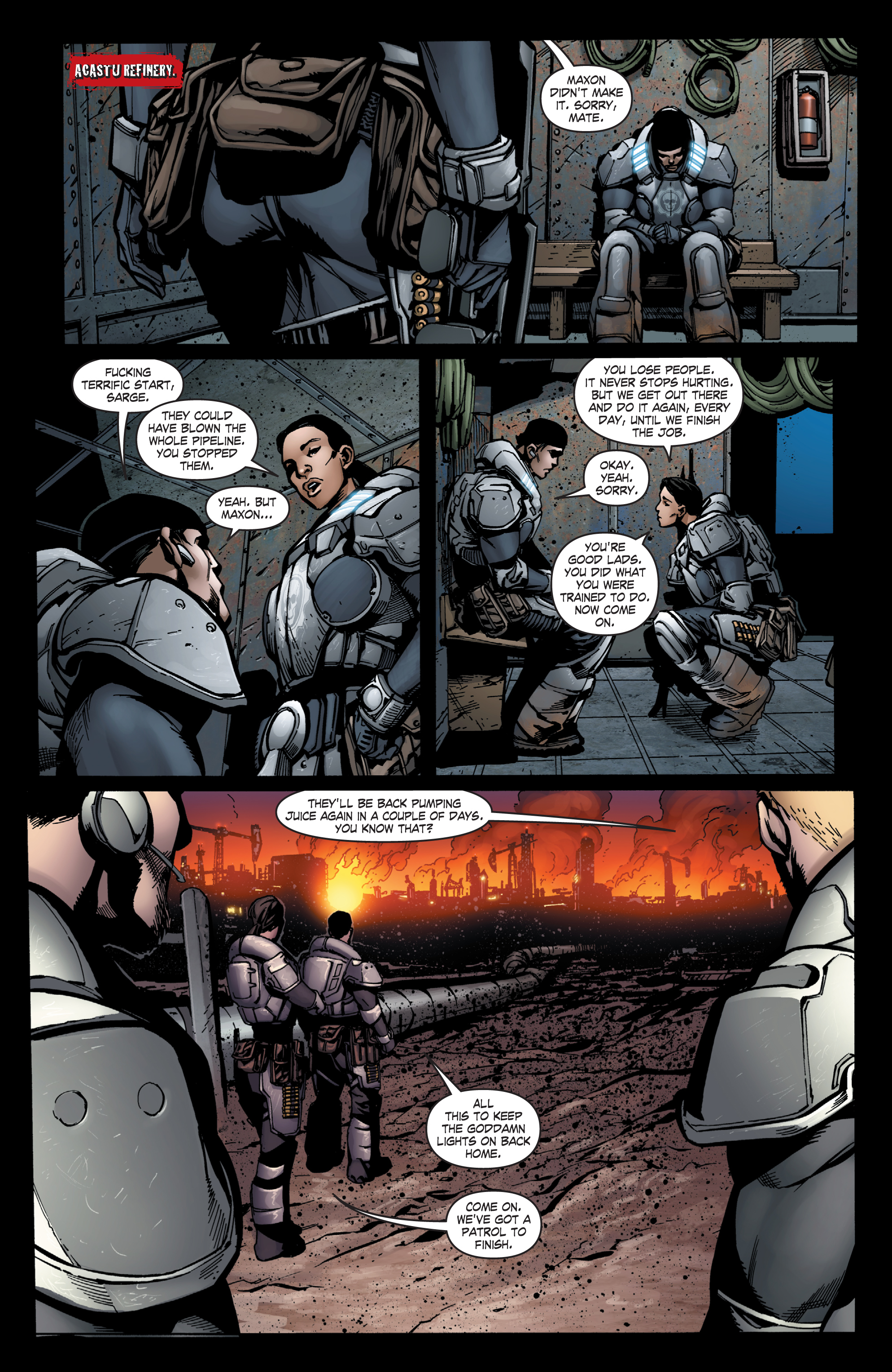 Read online Gears Of War comic -  Issue #17 - 15
