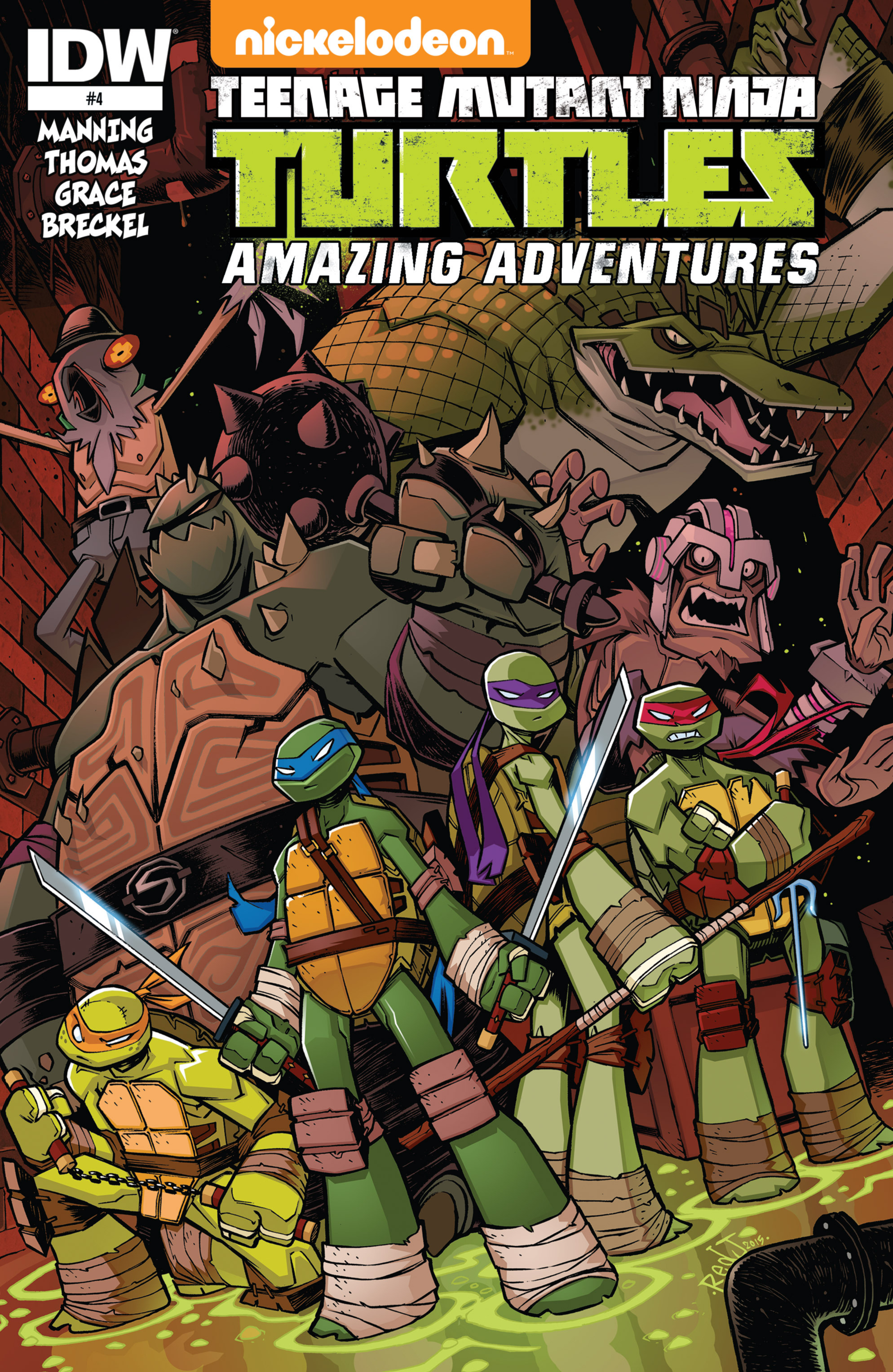 Read online Teenage Mutant Ninja Turtles Amazing Adventures comic -  Issue #4 - 1