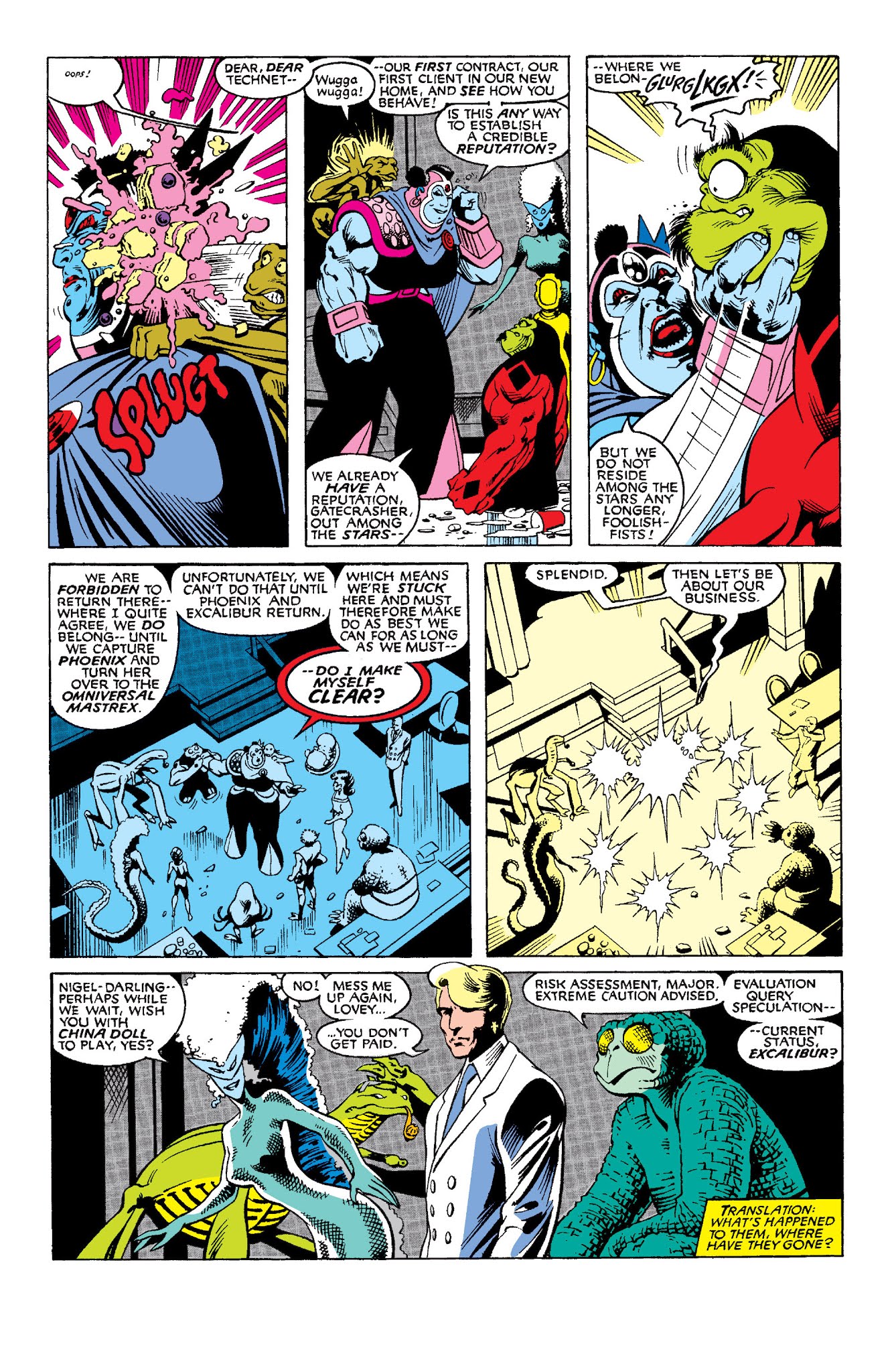 Read online Excalibur (1988) comic -  Issue # TPB 3 (Part 1) - 79