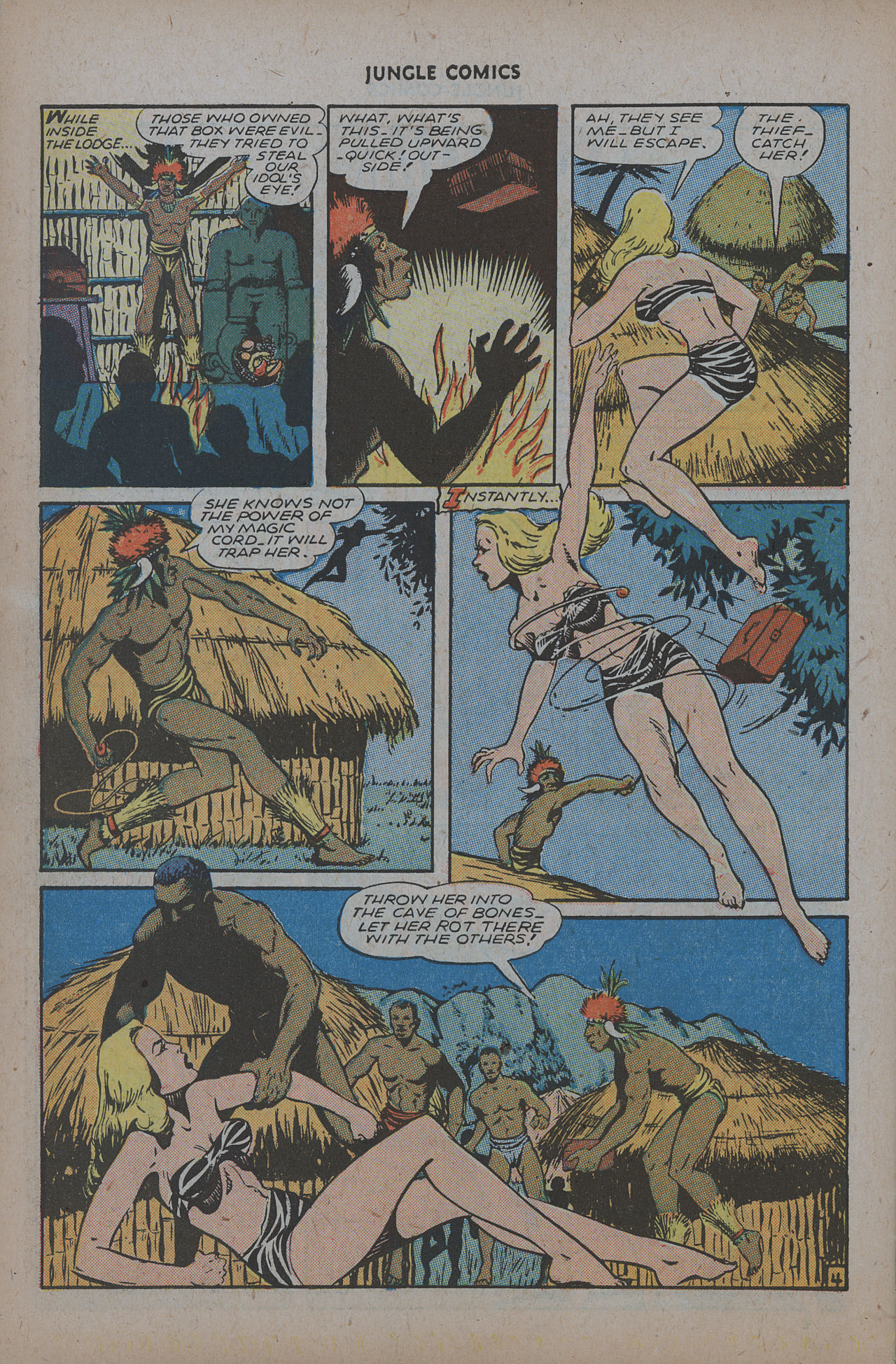 Read online Jungle Comics comic -  Issue #71 - 32