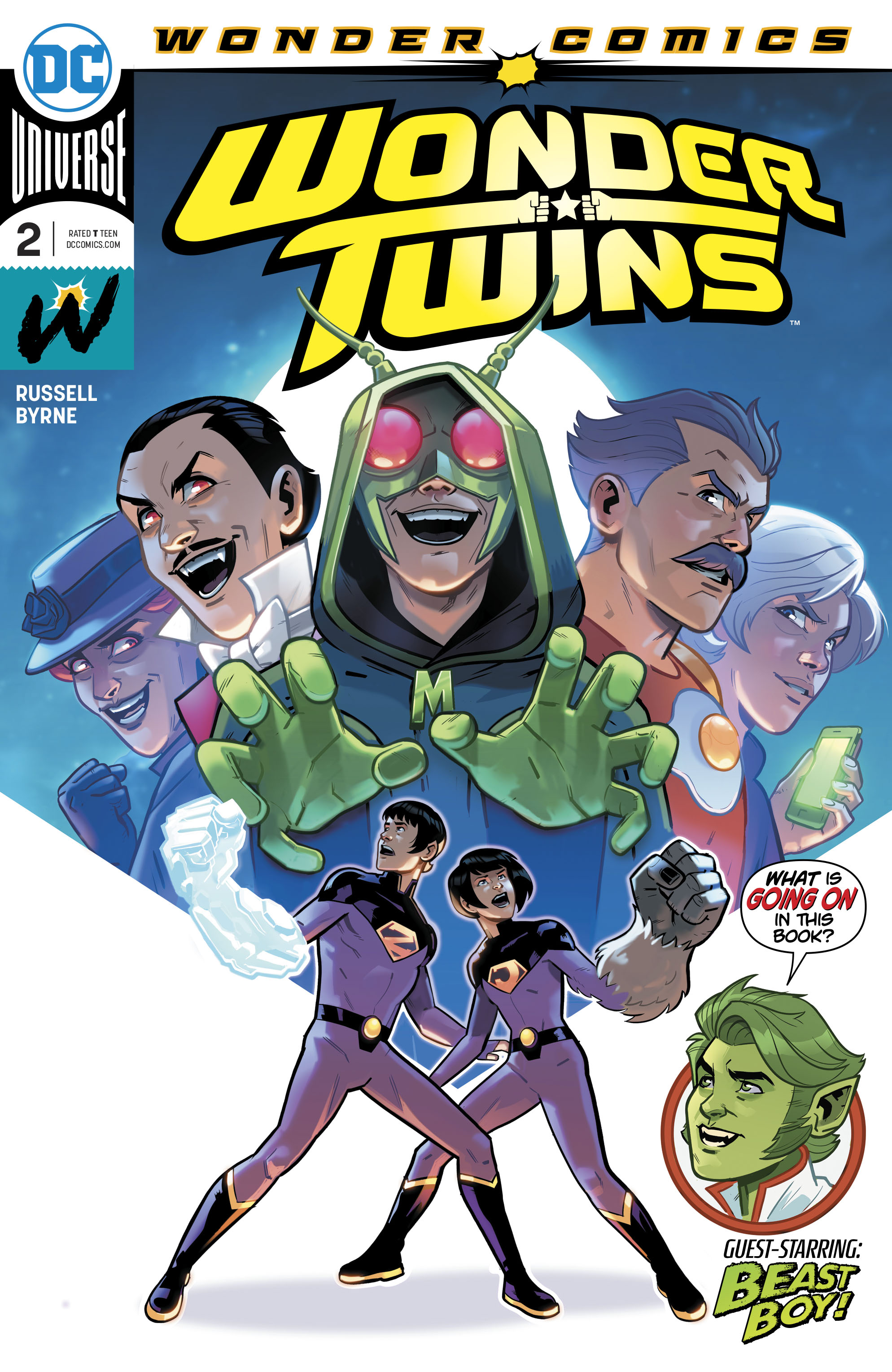 Read online Wonder Twins comic -  Issue #2 - 1