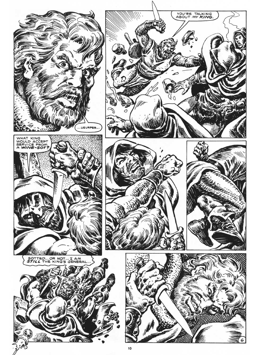 Read online The Savage Sword Of Conan comic -  Issue #169 - 12