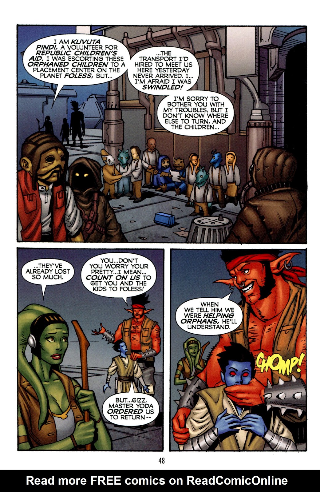 Star Wars: The Clone Wars - Strange Allies issue Full - Page 49