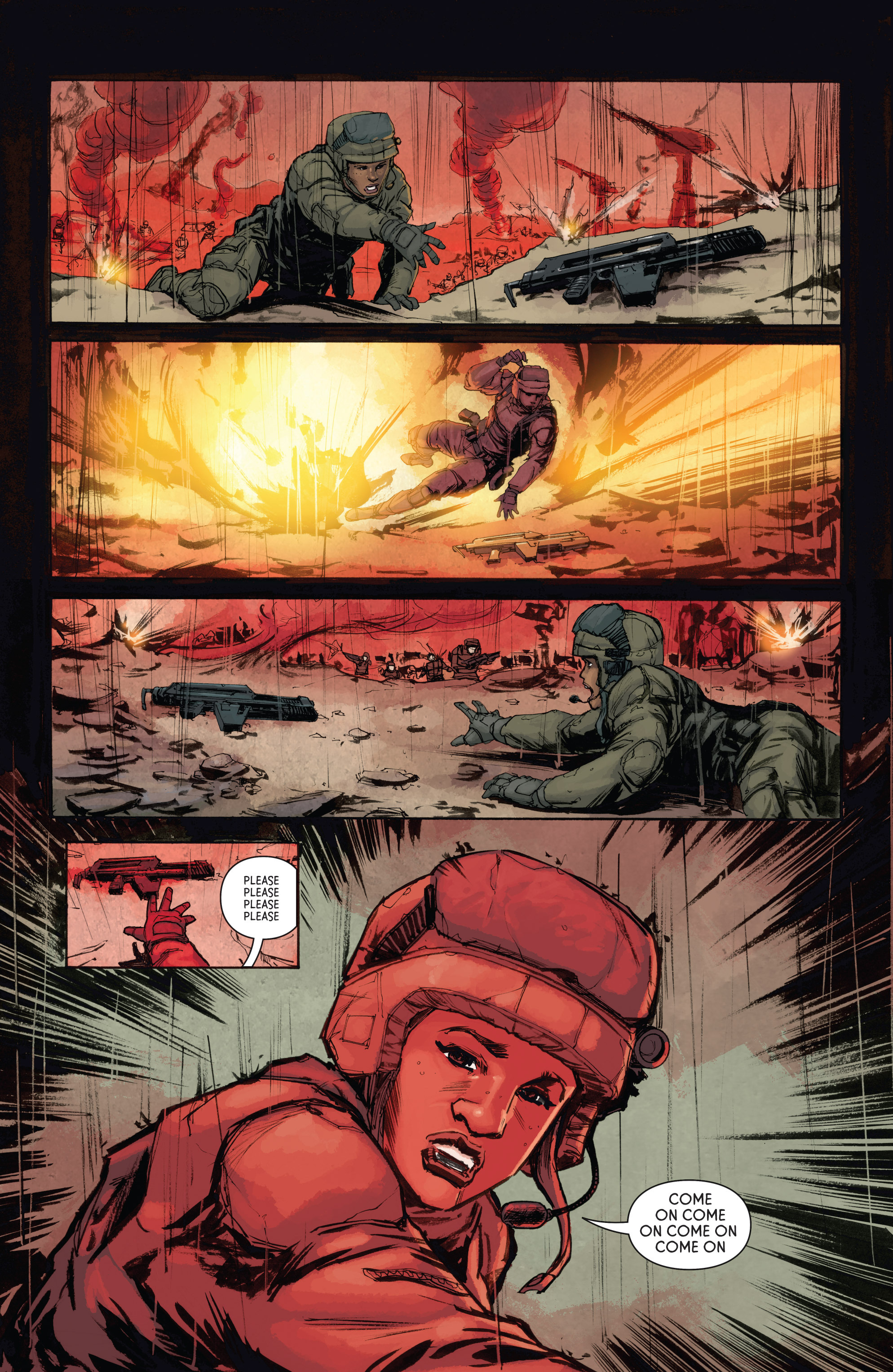 Read online Aliens: Defiance comic -  Issue #4 - 12
