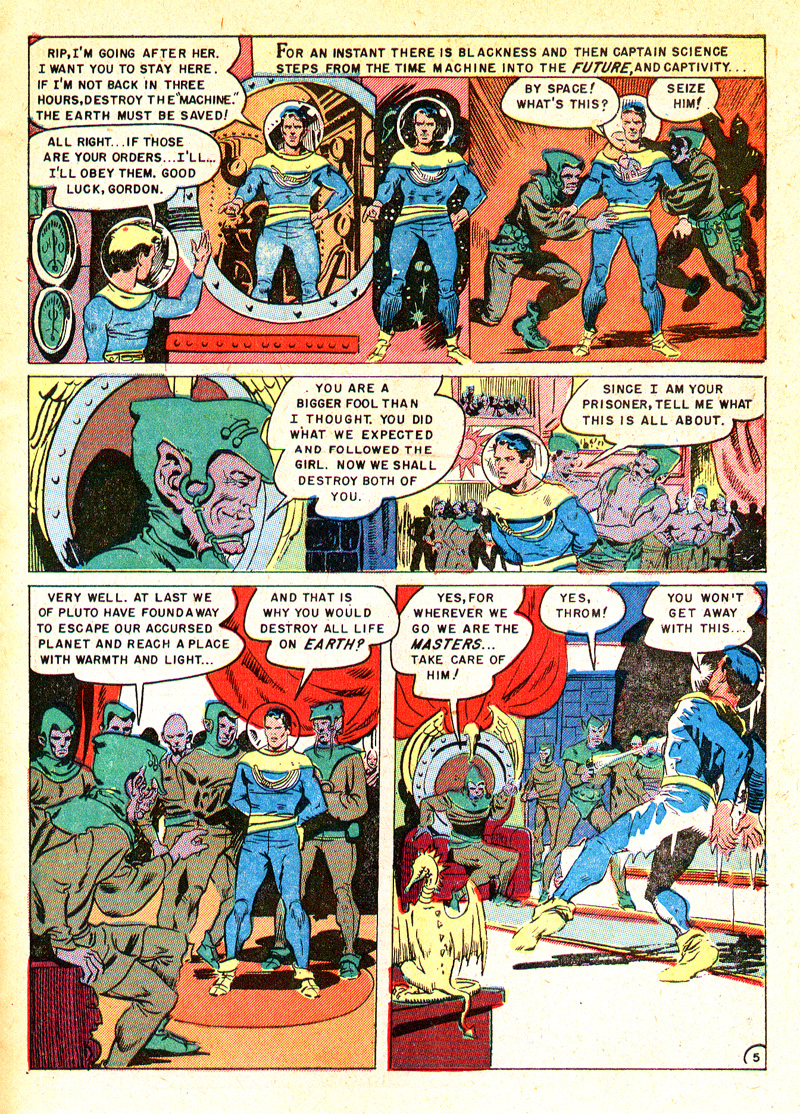 Read online Captain Science comic -  Issue #5 - 6