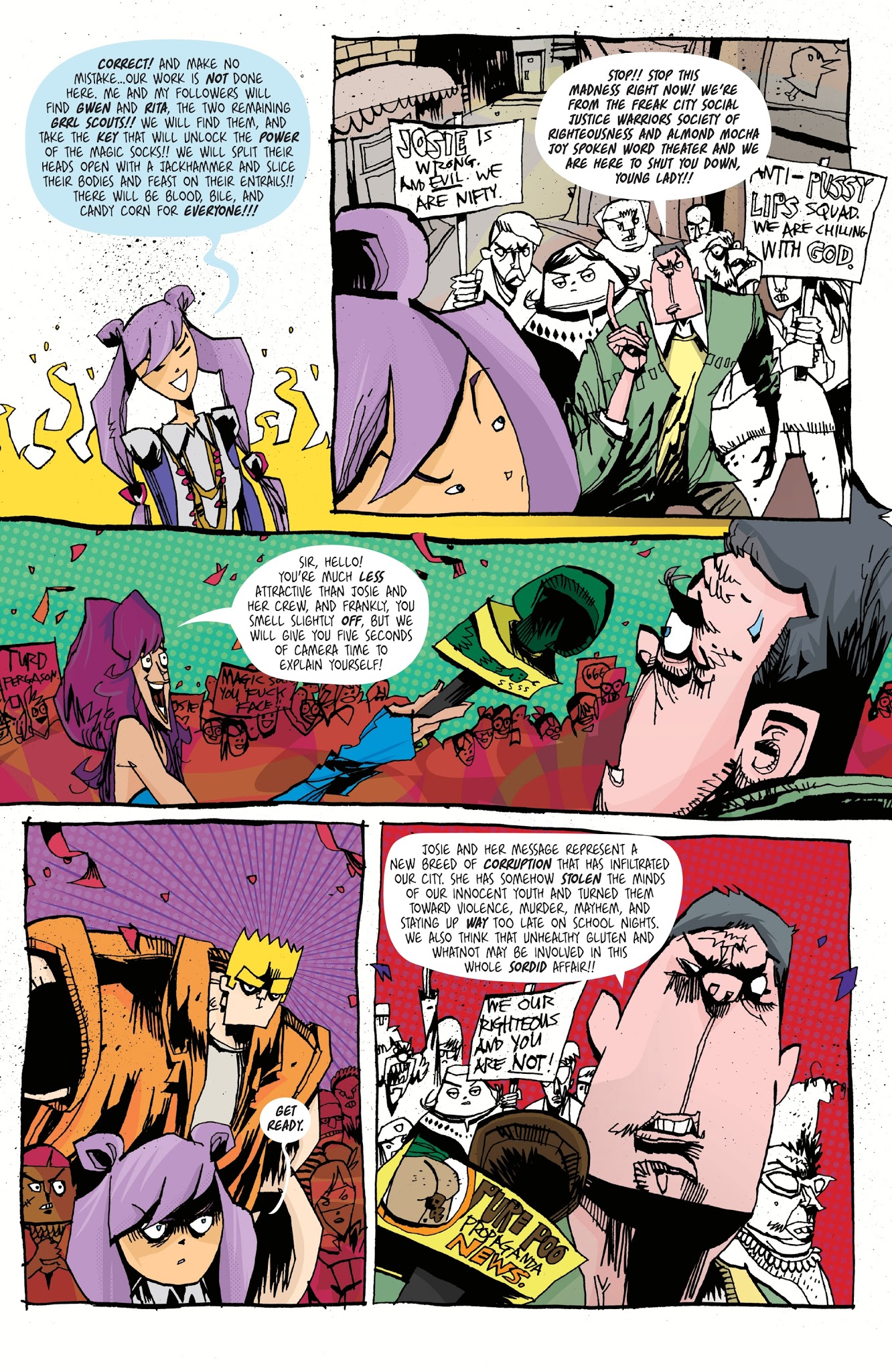 Read online Grrl Scouts: Magic Socks comic -  Issue #4 - 14