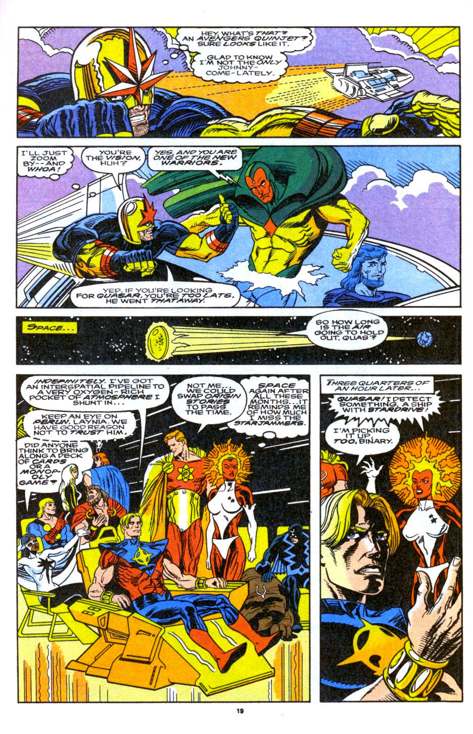 Read online Quasar comic -  Issue #54 - 16