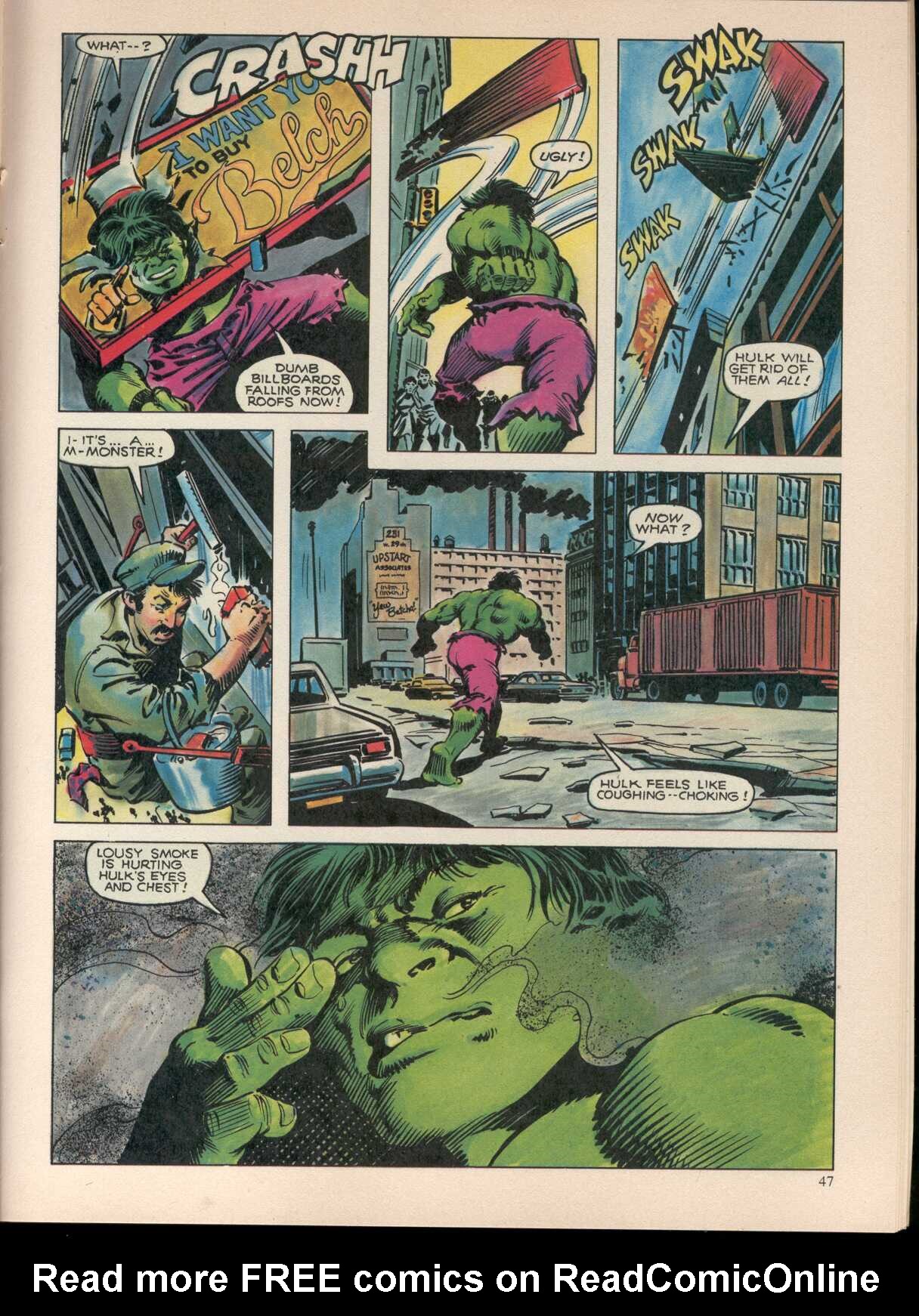 Read online Hulk (1978) comic -  Issue #19 - 48