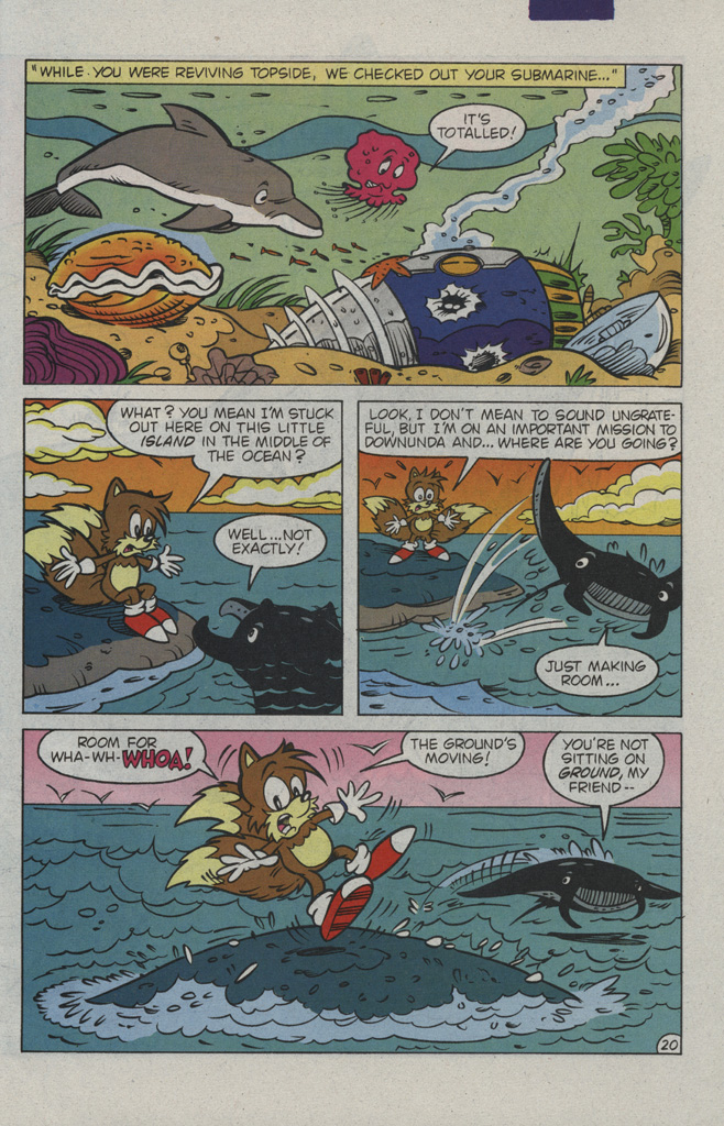 Read online Tails comic -  Issue #1 - 27