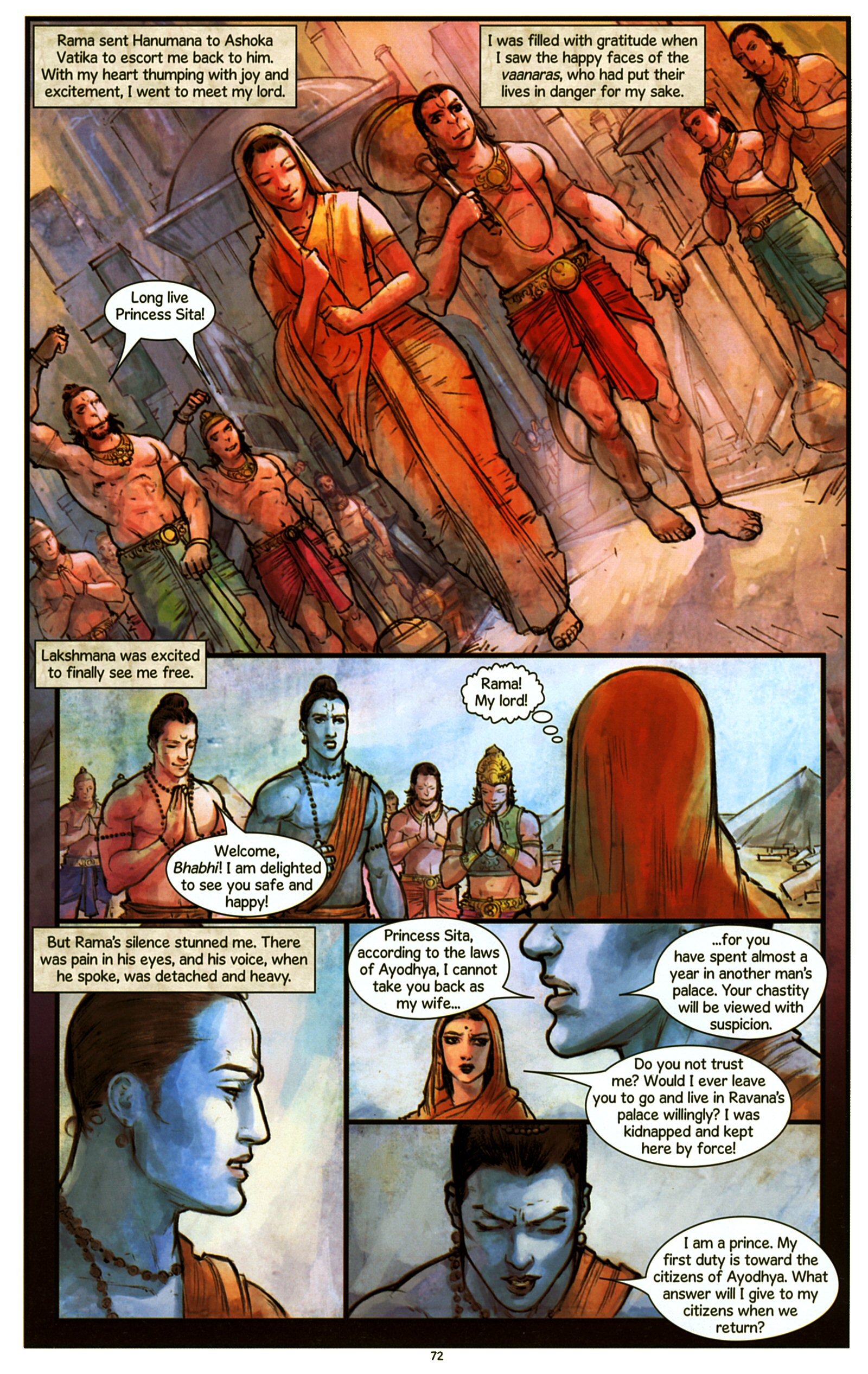 Read online Sita Daughter of the Earth comic -  Issue # TPB - 76