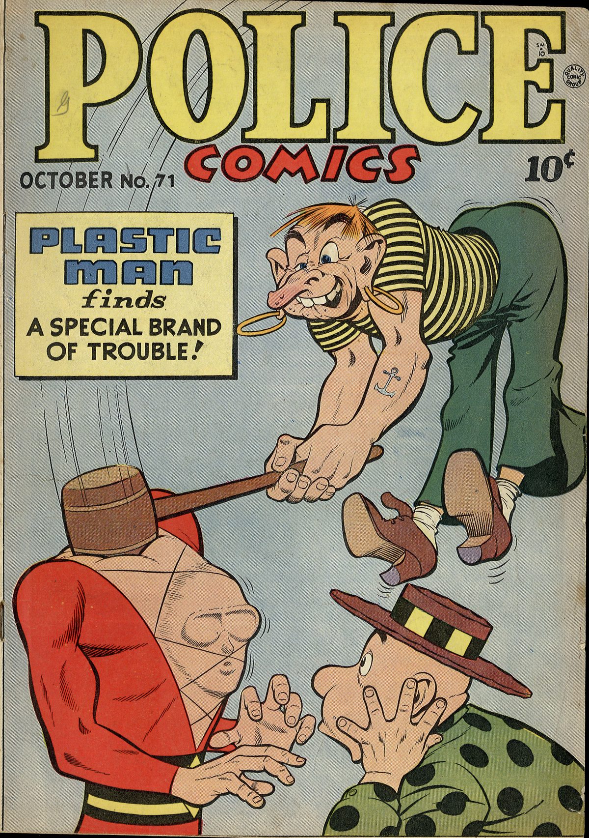 Read online Police Comics comic -  Issue #71 - 1