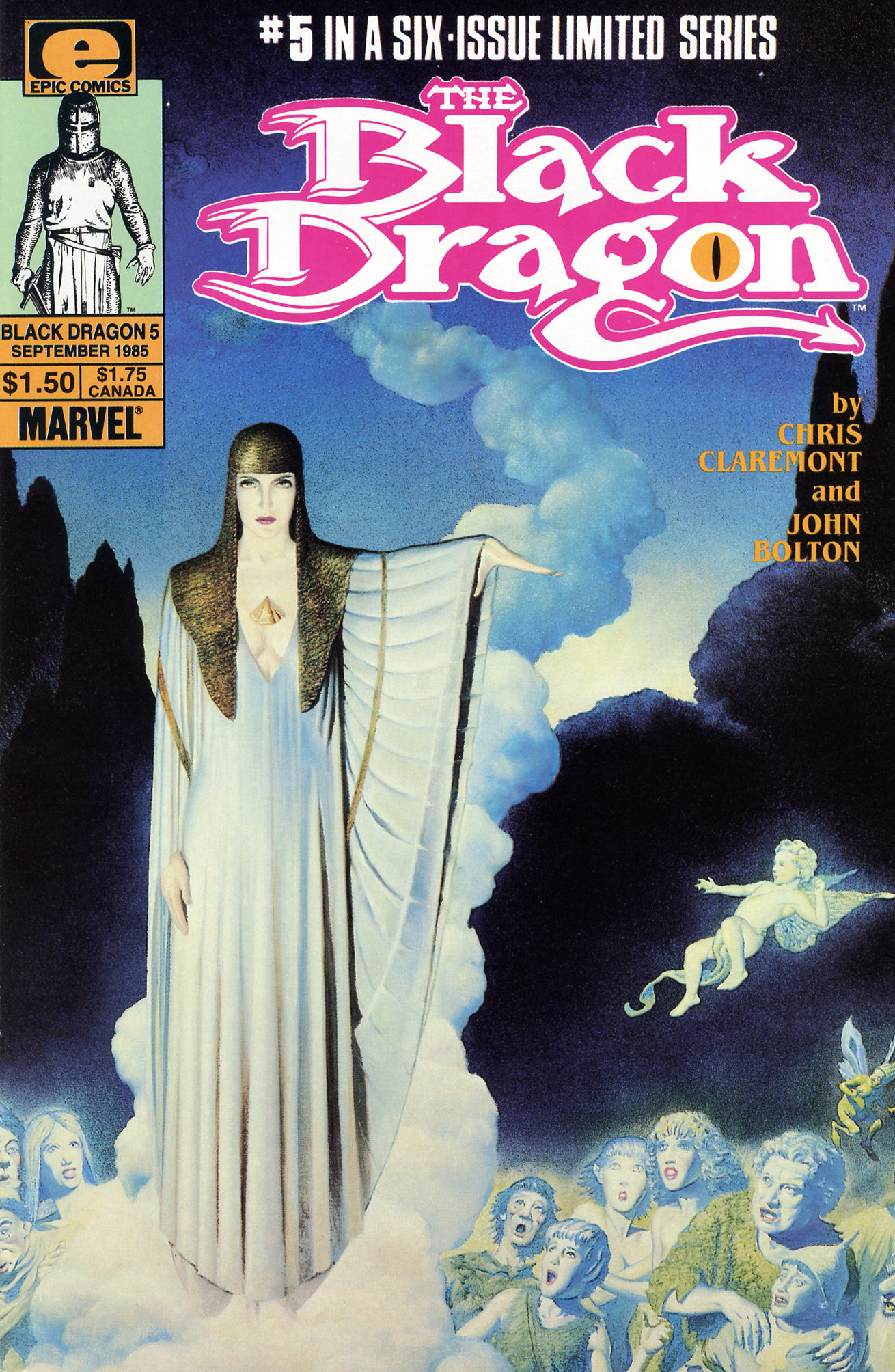 Read online The Black Dragon comic -  Issue #5 - 1