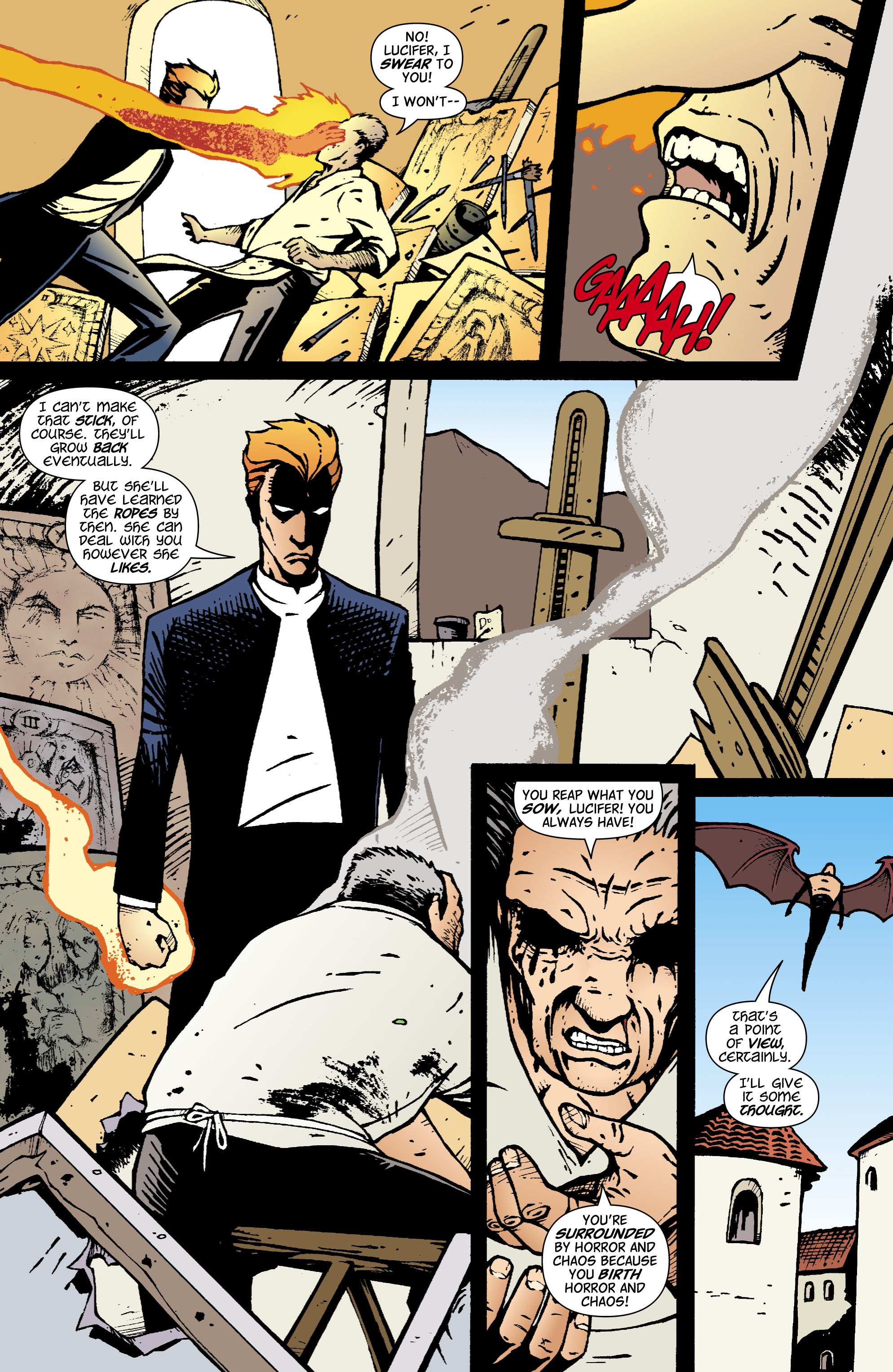 Read online Lucifer (2000) comic -  Issue #71 - 17