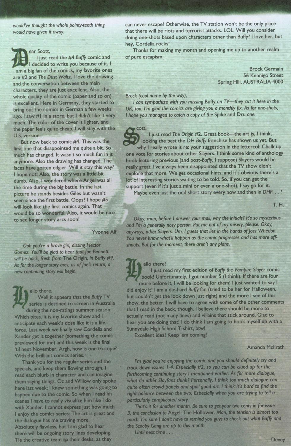 Read online Buffy the Vampire Slayer: Angel comic -  Issue #2 - 26