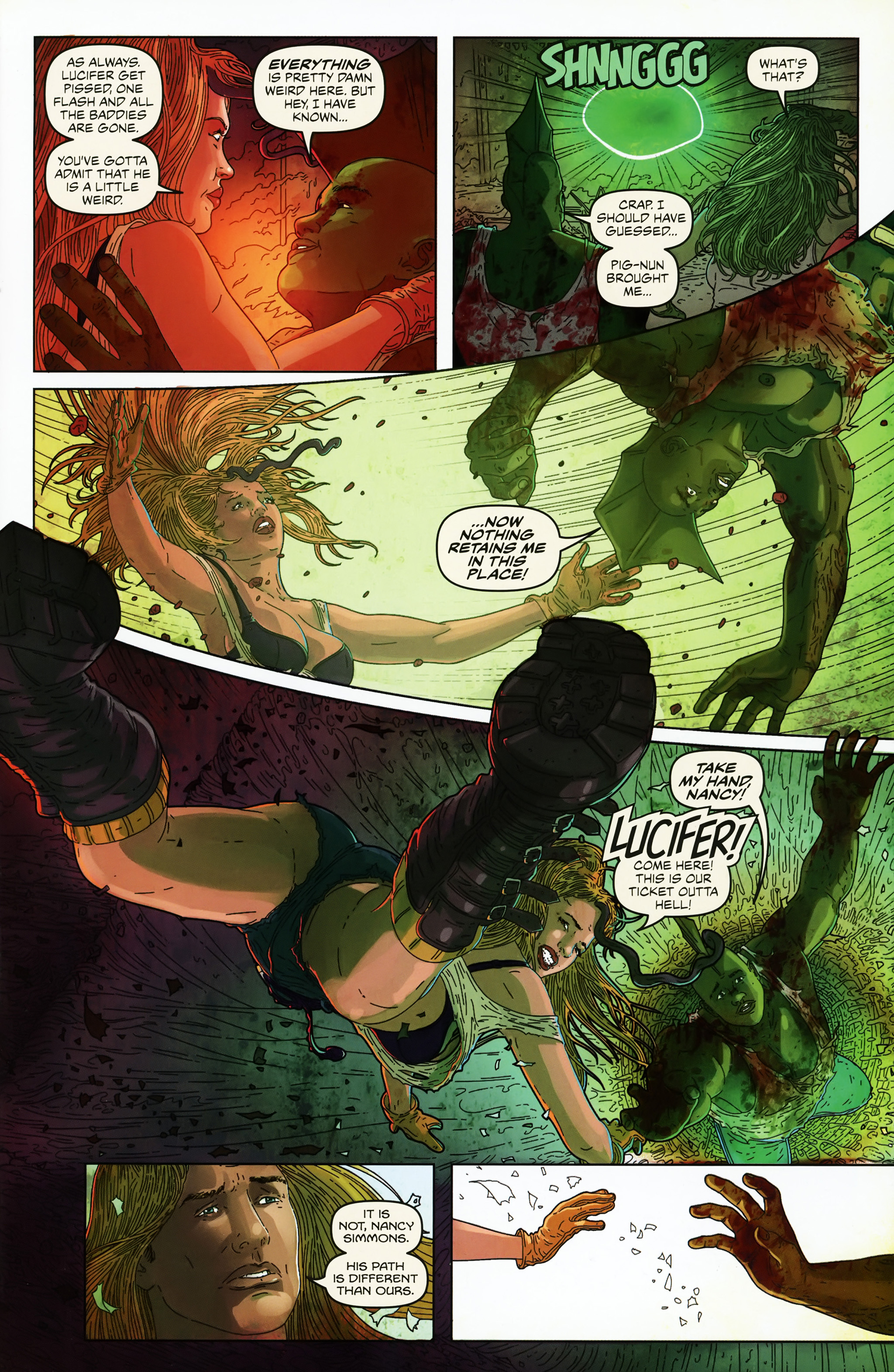 Read online Nancy In Hell: A Dragon in Hell comic -  Issue # Full - 25