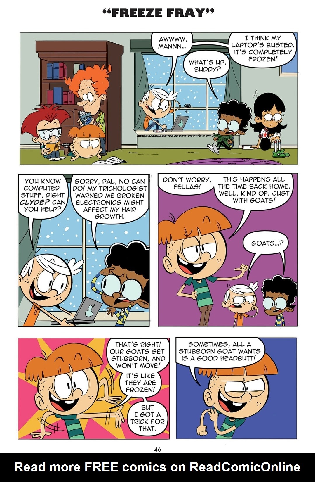Read online The Loud House Winter Special comic -  Issue # Full - 47