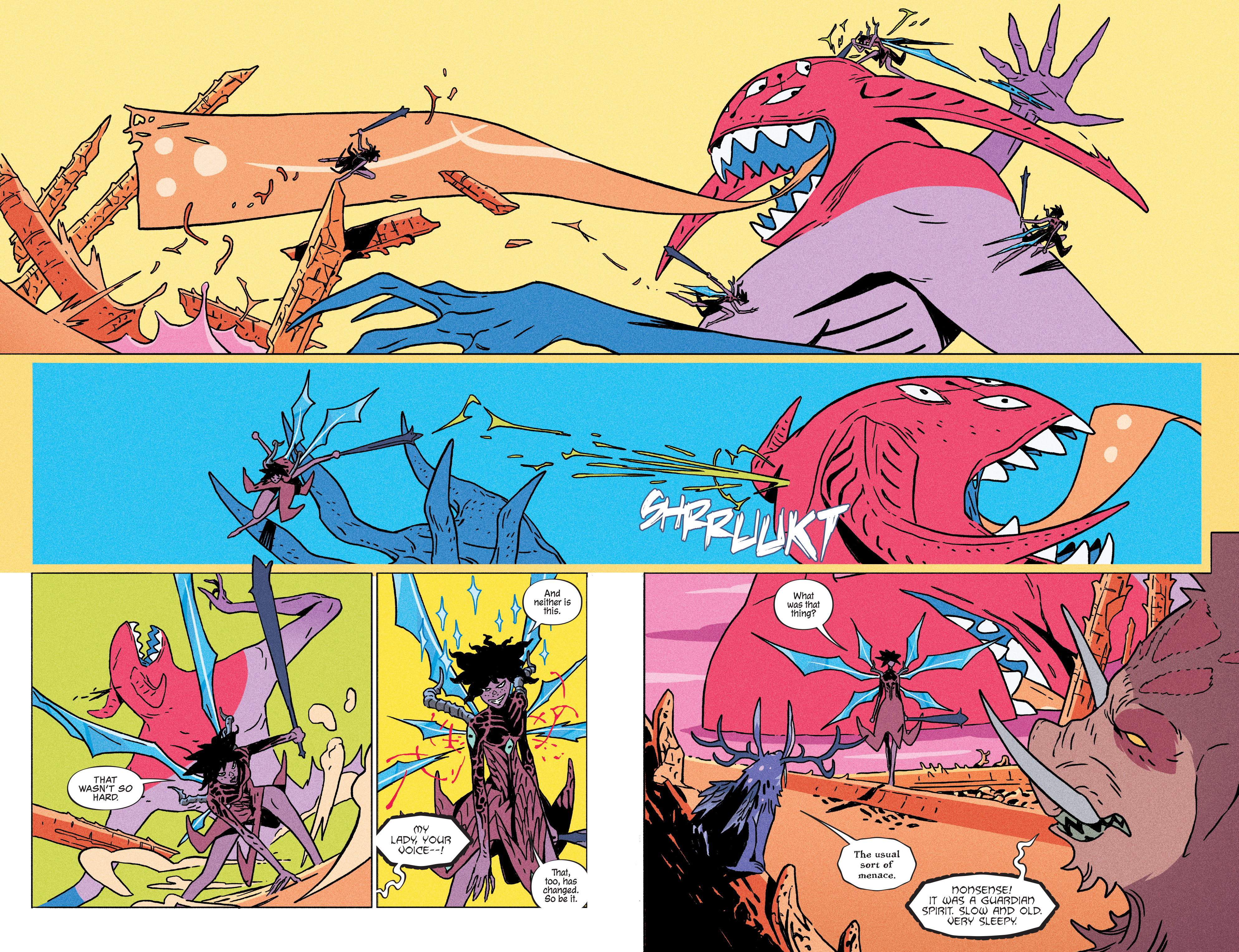 Read online Sparrowhawk comic -  Issue #4 - 8