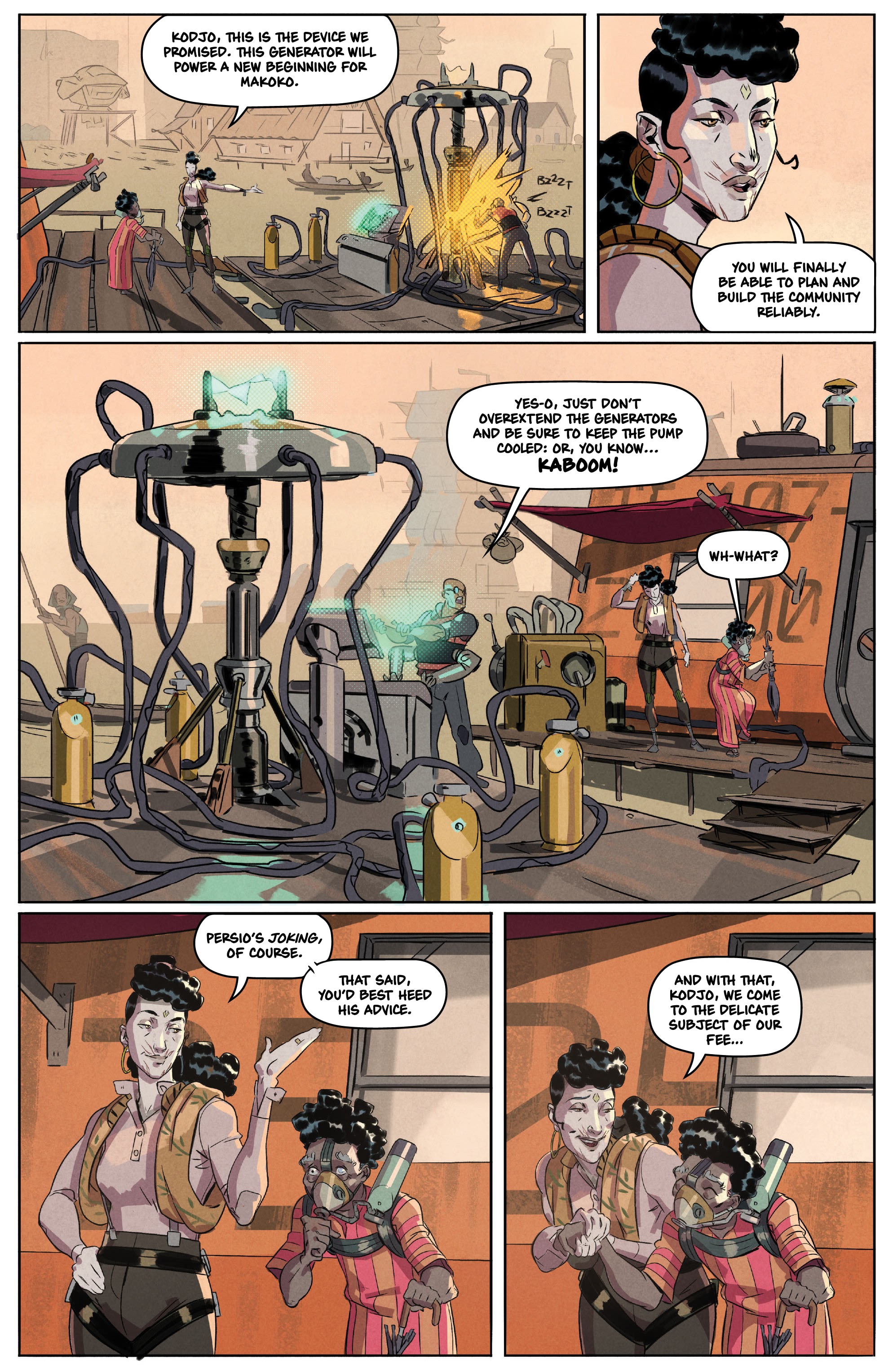 Read online New Masters comic -  Issue #2 - 4