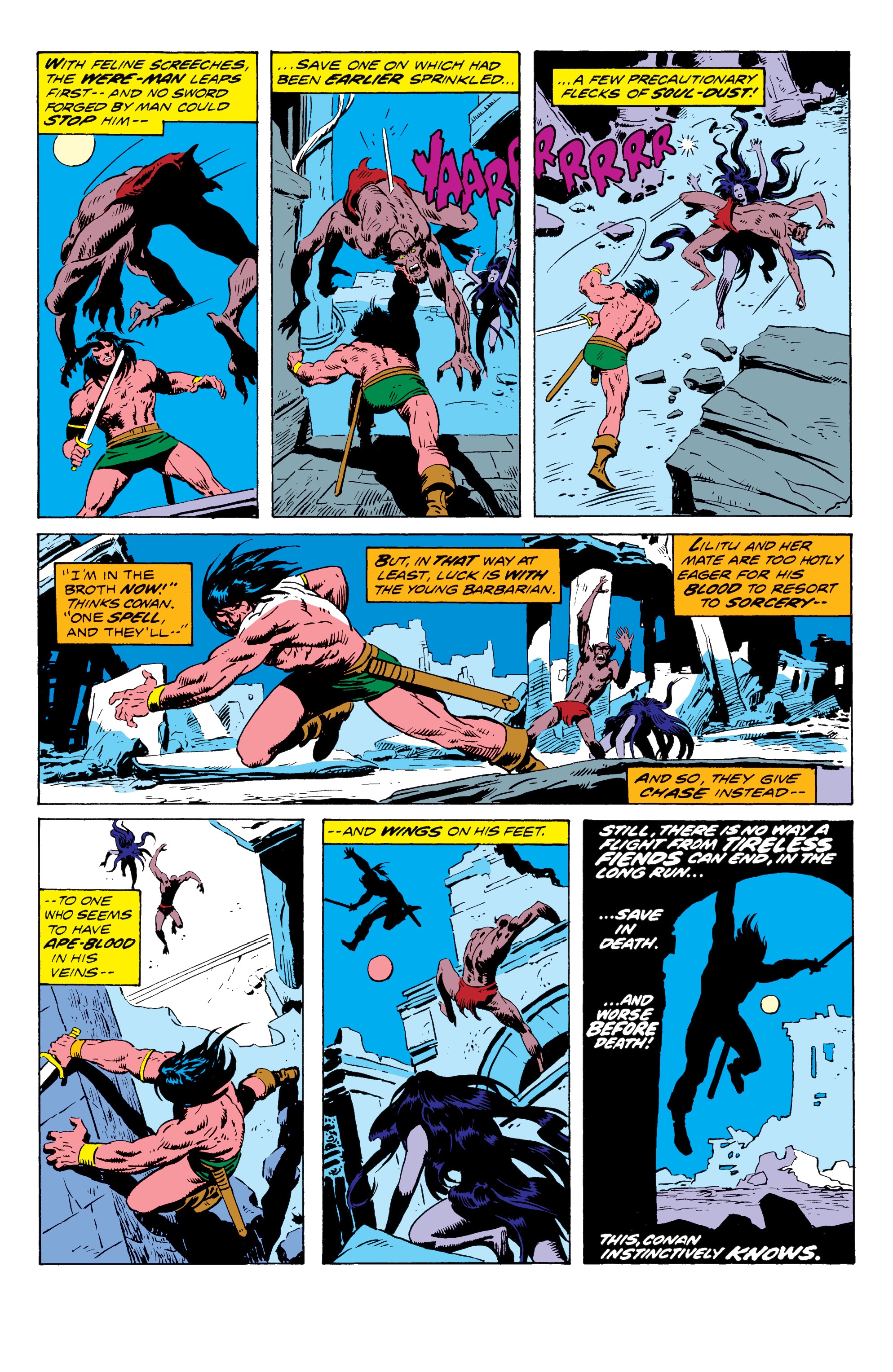 Read online Conan The Barbarian Epic Collection: The Original Marvel Years - The Curse Of The Golden Skull comic -  Issue # TPB (Part 3) - 43