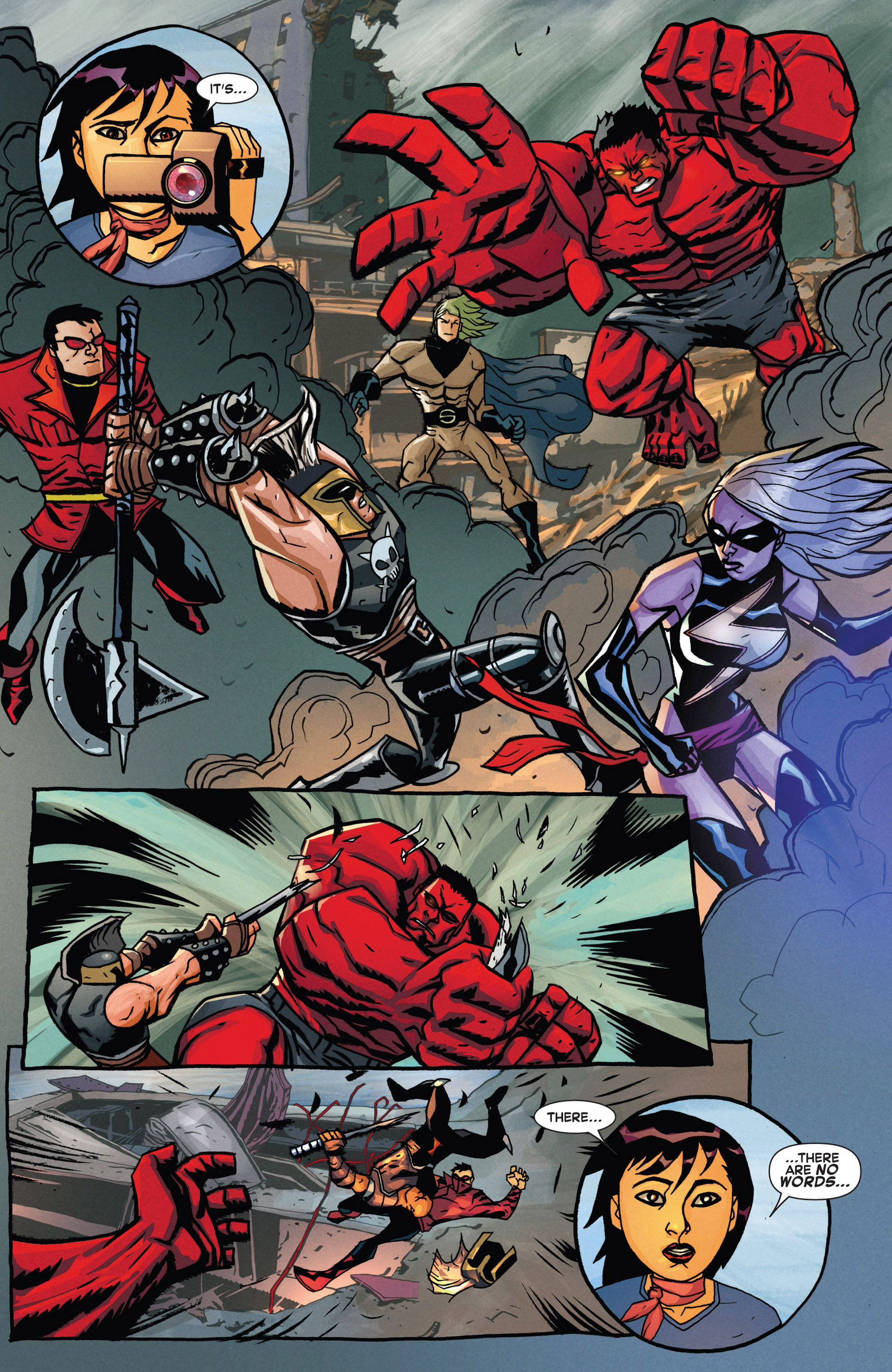 Read online Hulk Smash Avengers comic -  Issue #5 - 8
