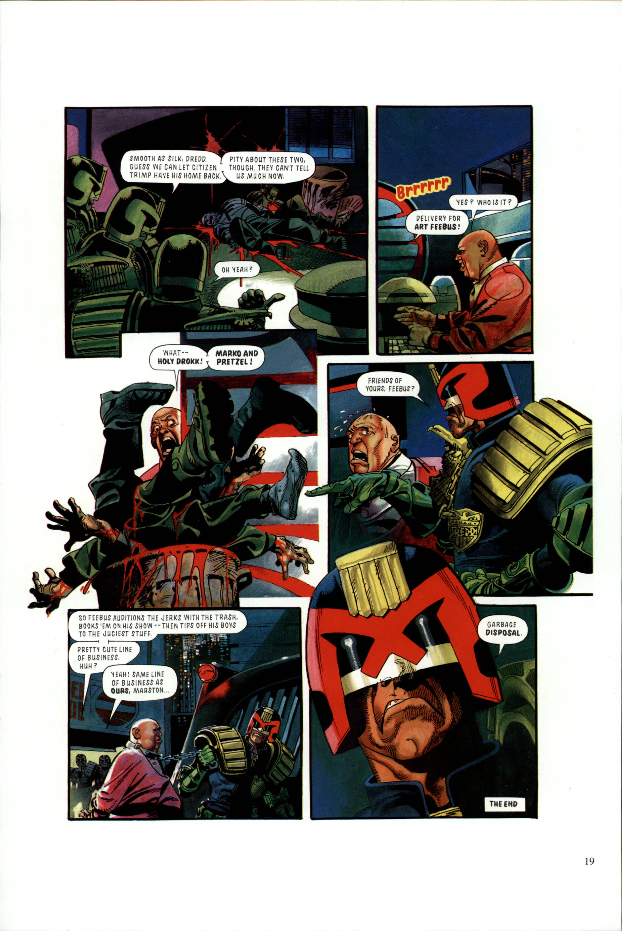 Read online Dredd Rules! comic -  Issue #12 - 21