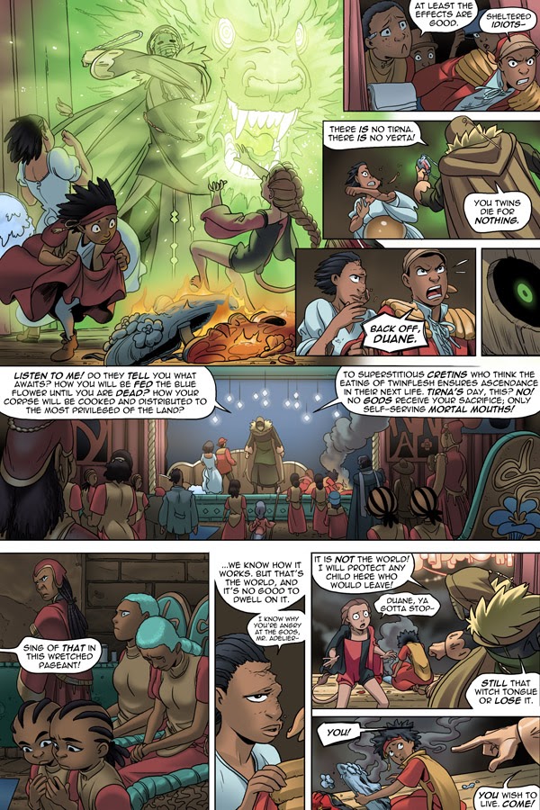 Read online Unsounded comic -  Issue #15 - 113