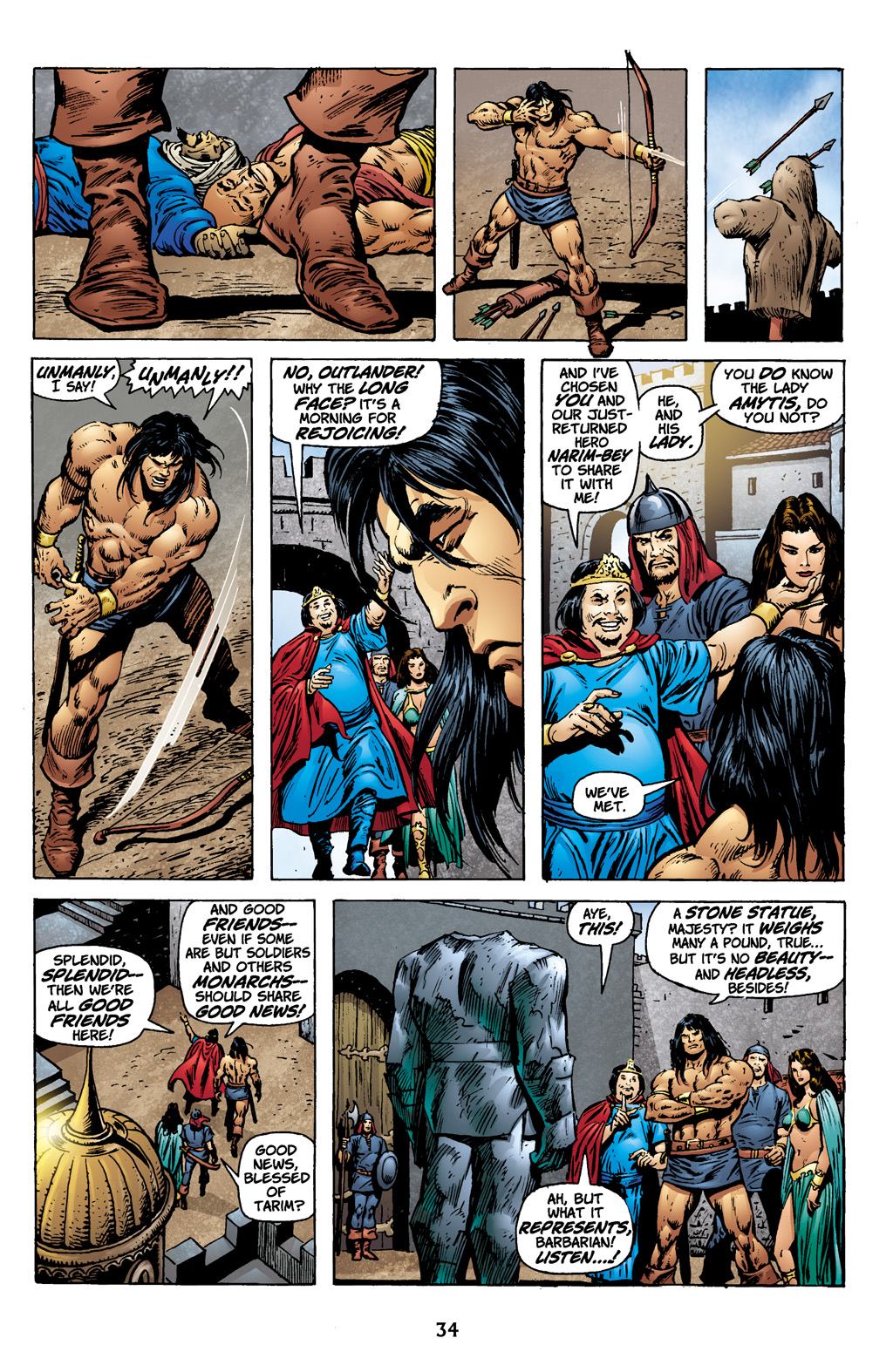 Read online The Chronicles of Conan comic -  Issue # TPB 6 (Part 1) - 34