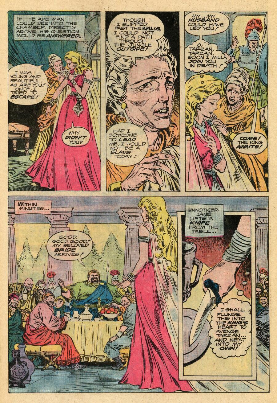 Read online Tarzan (1972) comic -  Issue #256 - 21