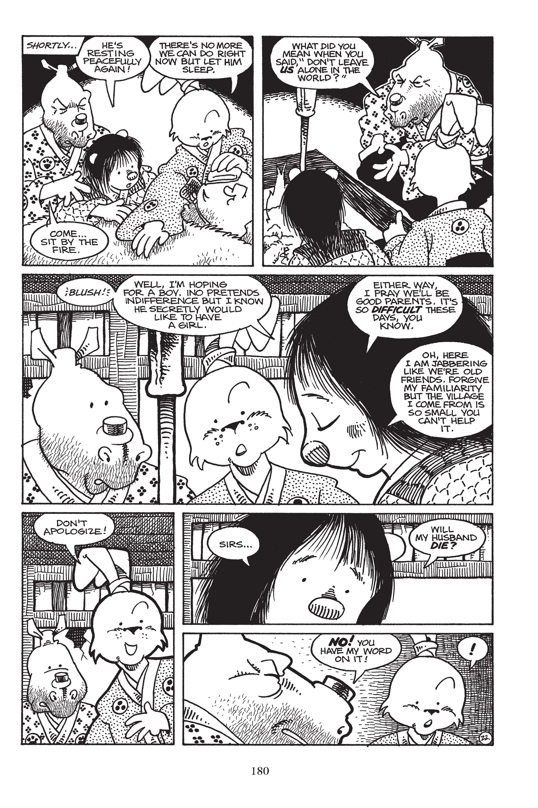 Read online Usagi Yojimbo (1987) comic -  Issue # _TPB 7 - 171