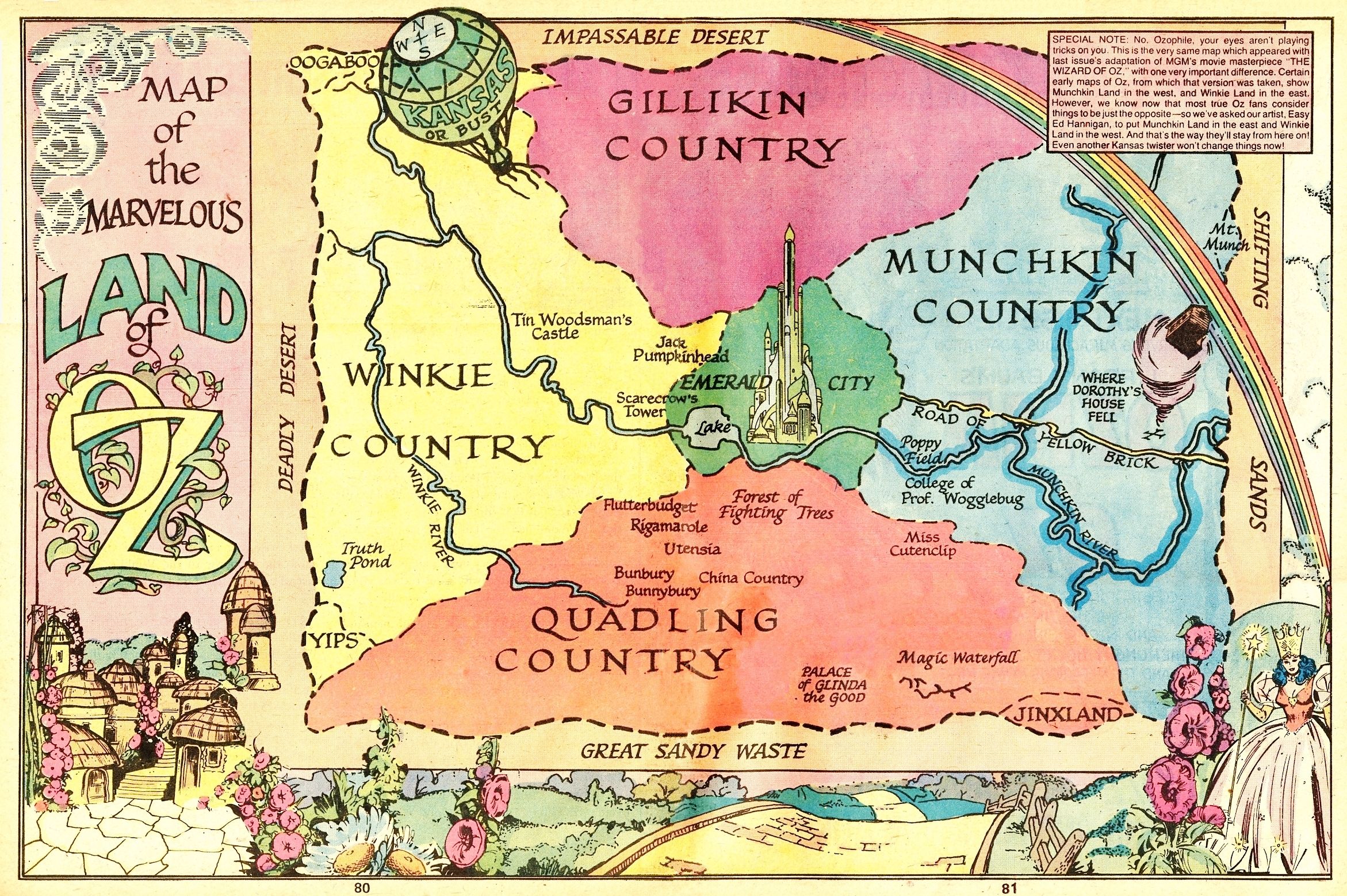 Read online Marvel Treasury of Oz comic -  Issue #1 - 79