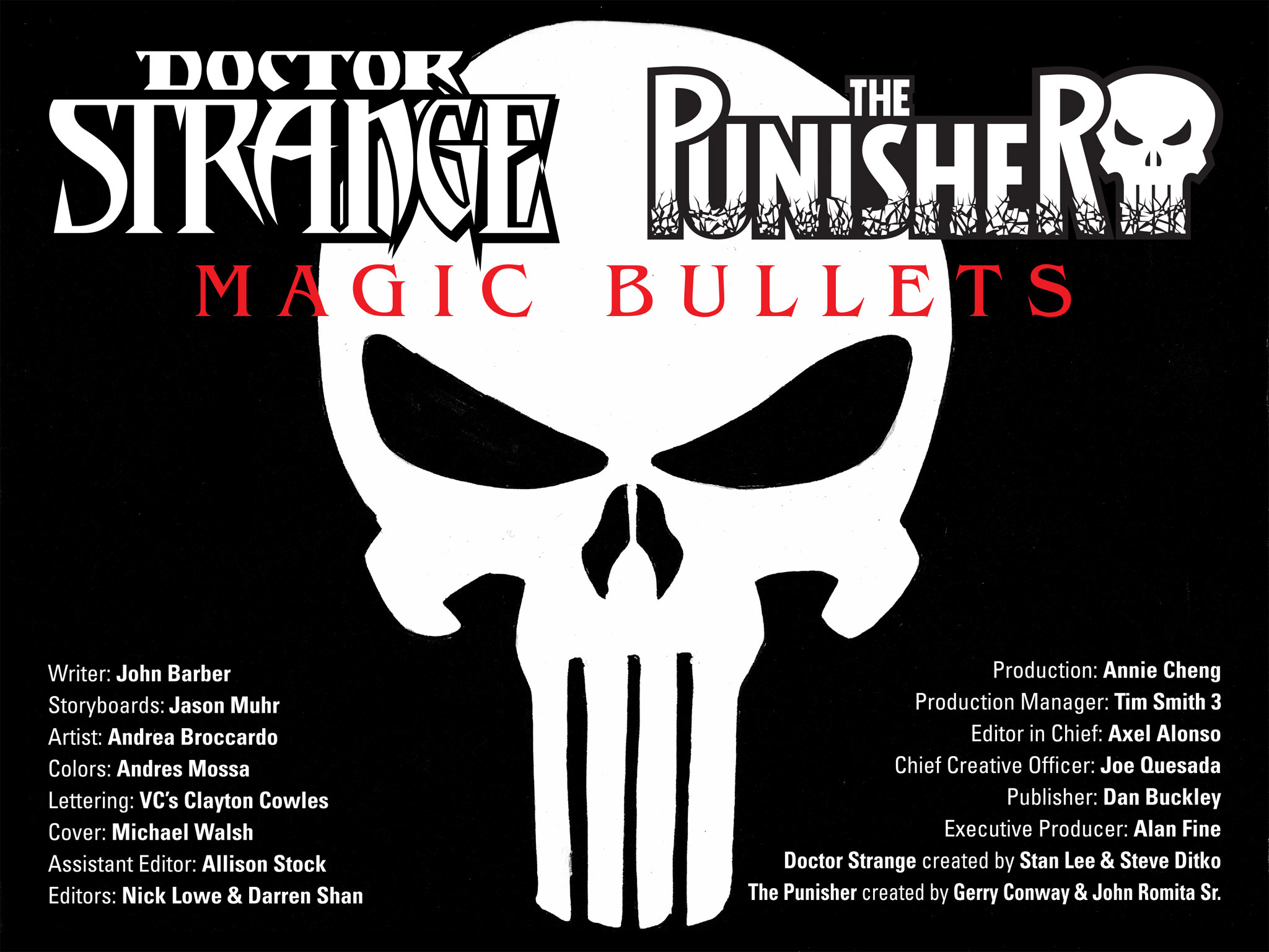 Read online Doctor Strange/Punisher: Magic Bullets Infinite Comic comic -  Issue #1 - 12