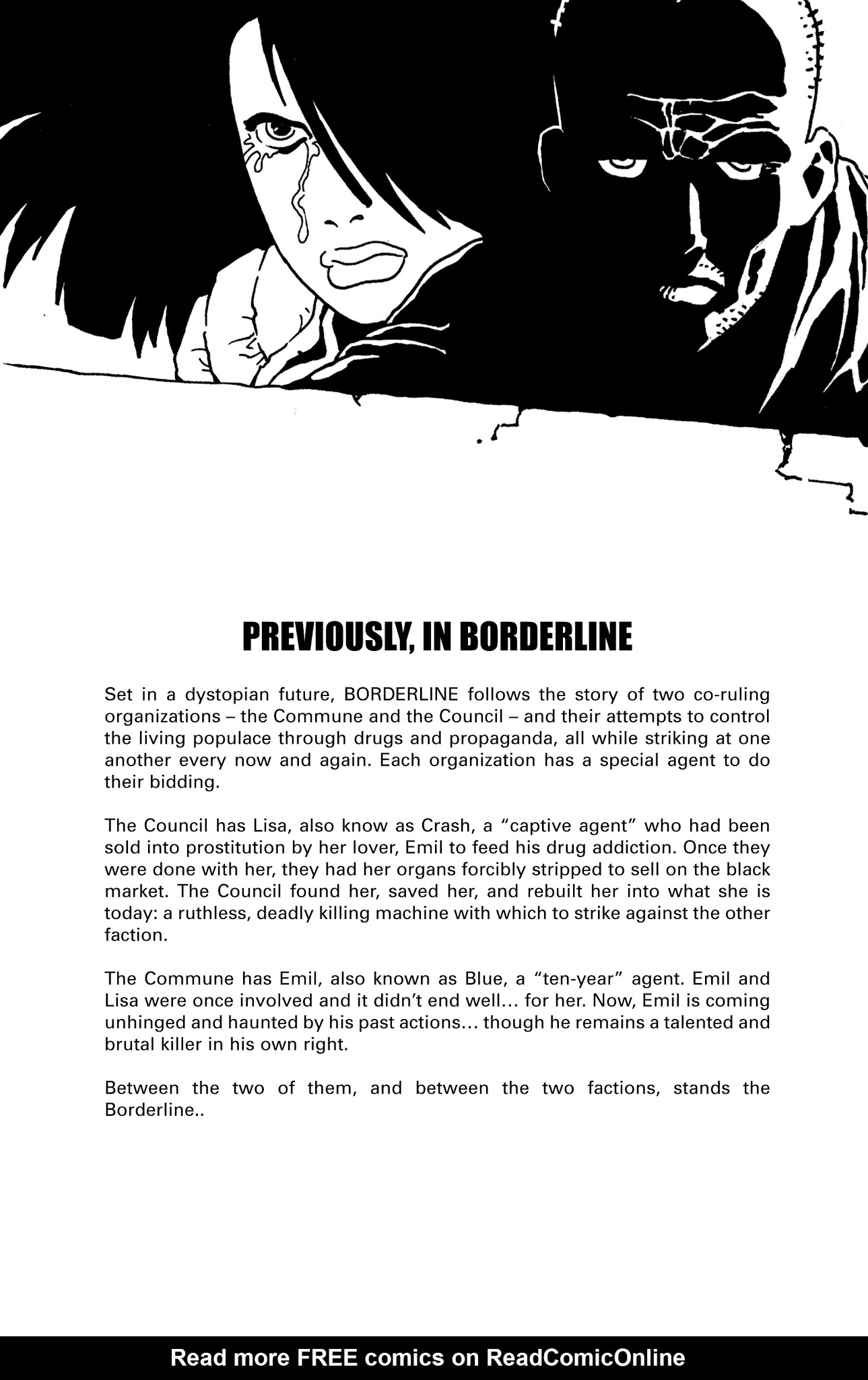 Read online Borderline comic -  Issue # TPB 2 - 4