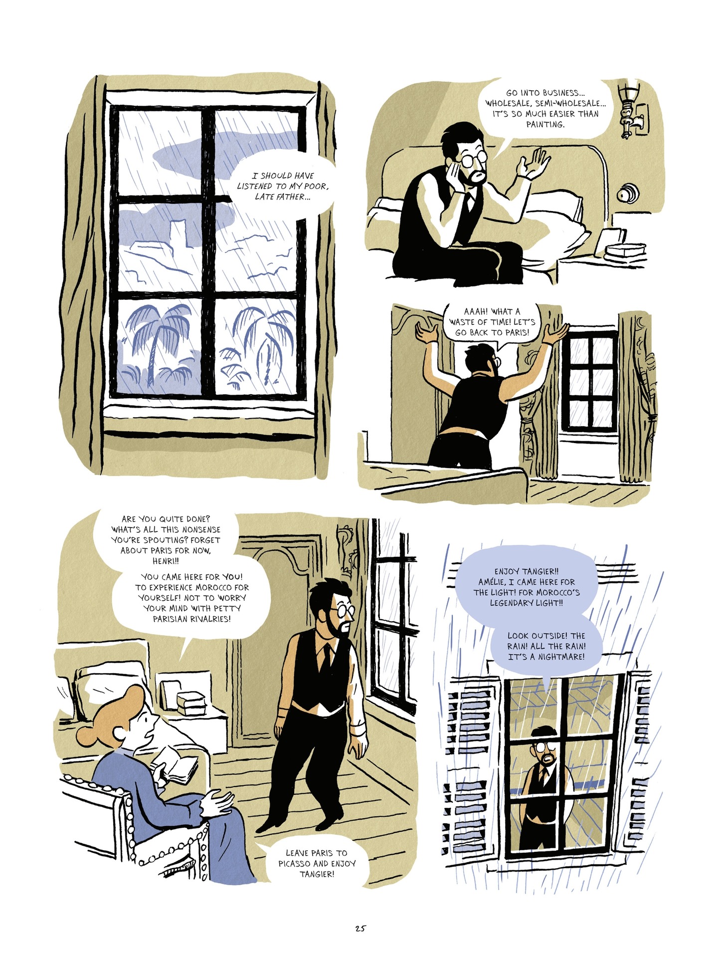 Read online Tangier in the Rain comic -  Issue # TPB - 25