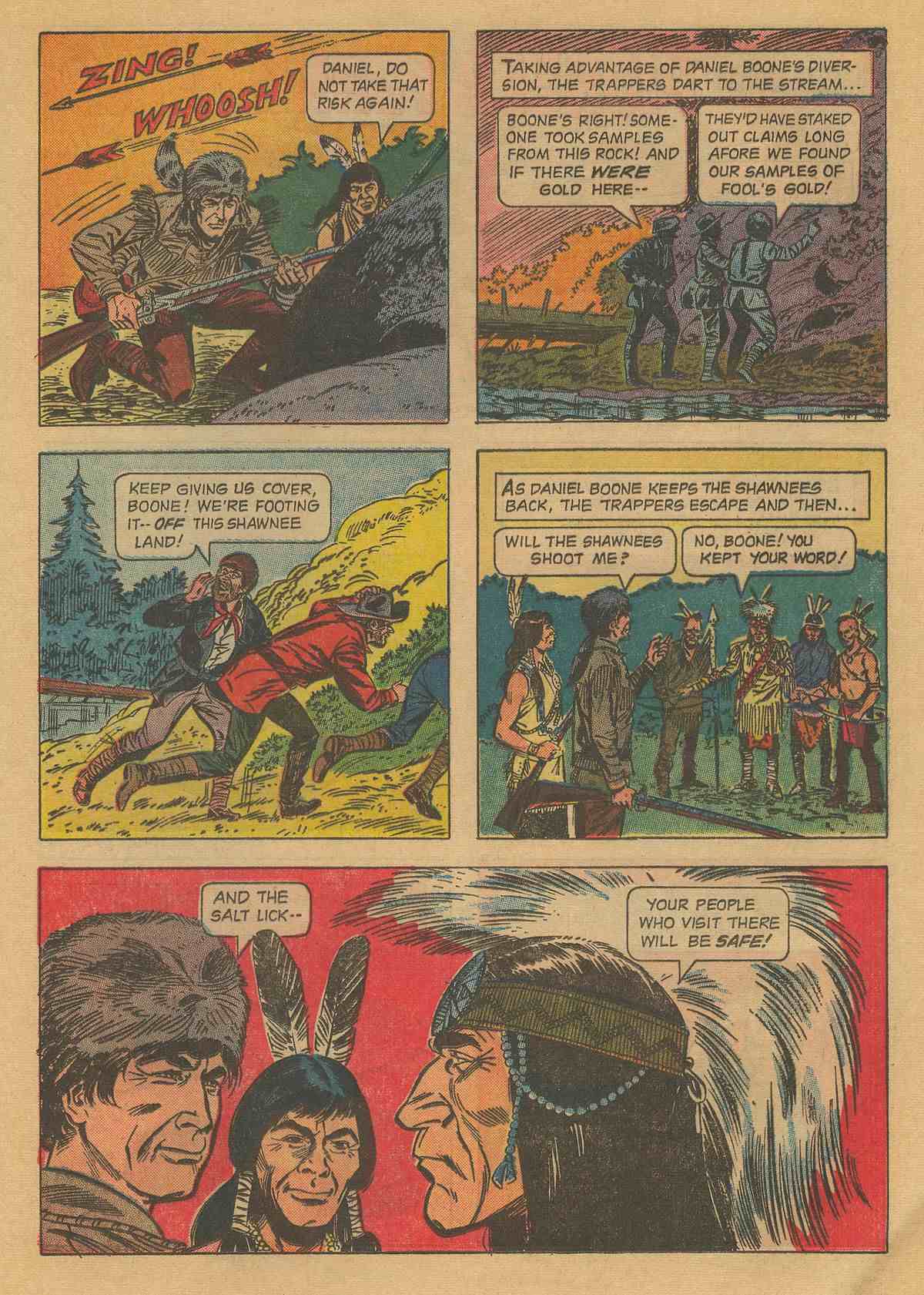 Read online Daniel Boone comic -  Issue #8 - 17