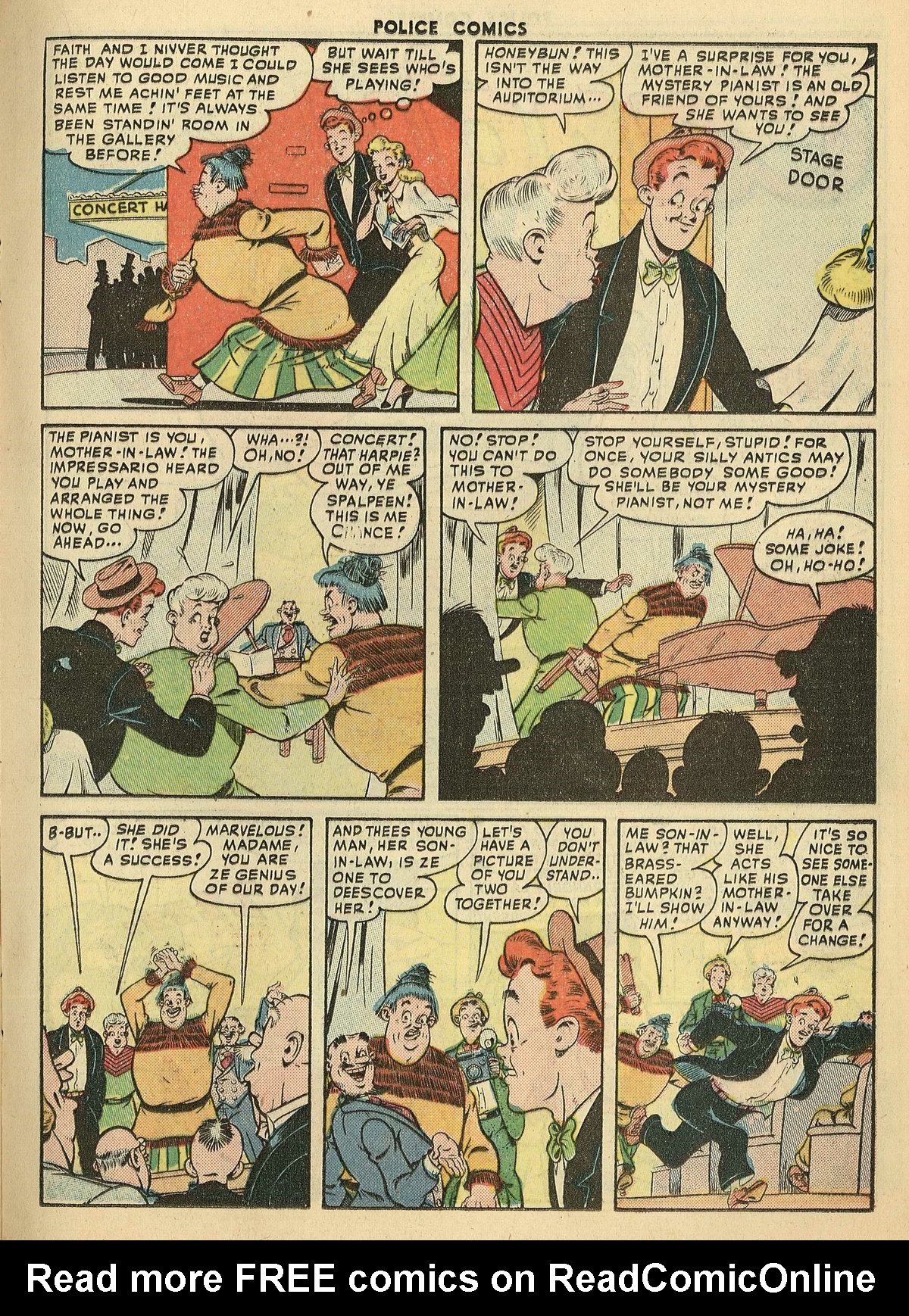 Read online Police Comics comic -  Issue #82 - 25