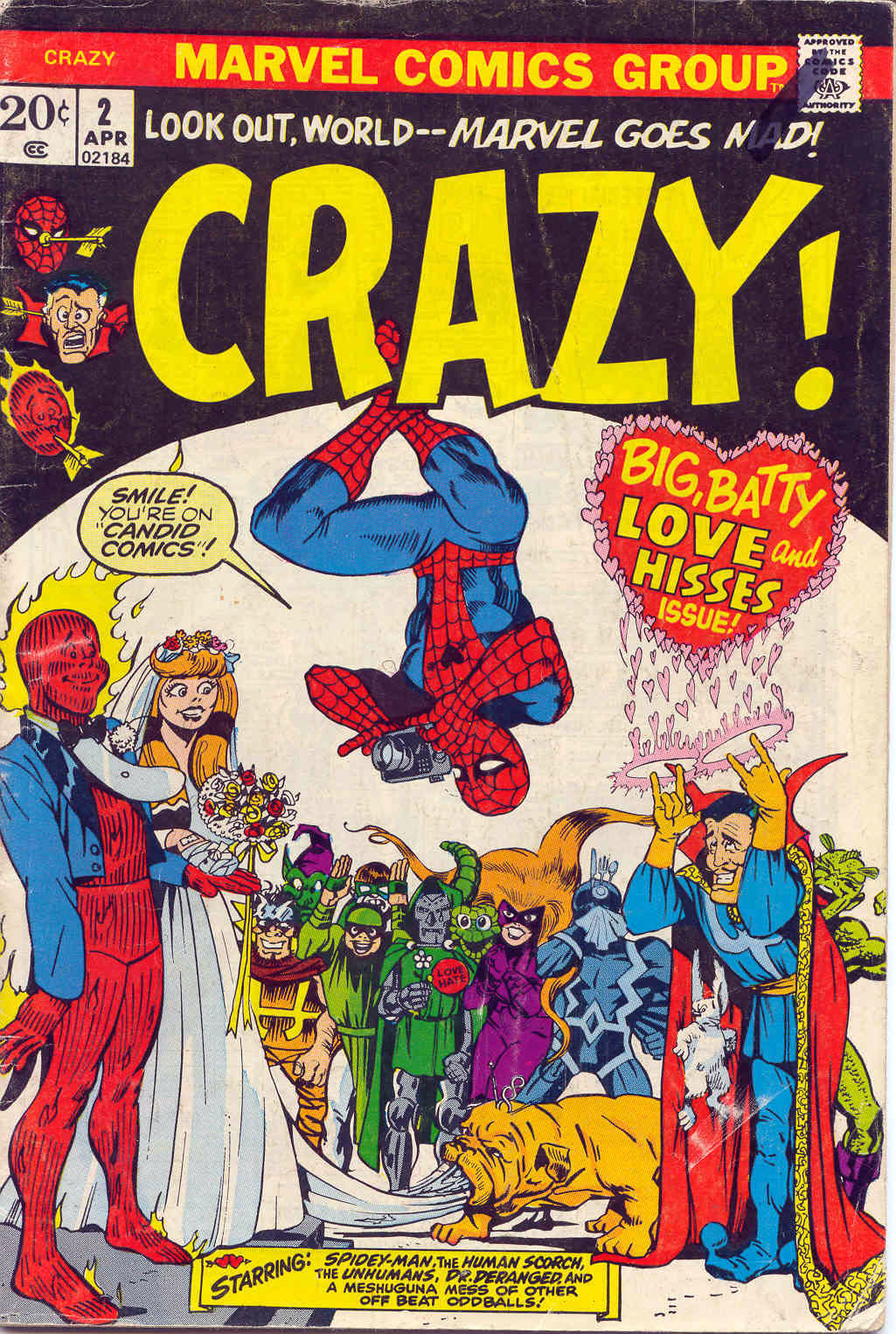 Read online Crazy comic -  Issue #2 - 1