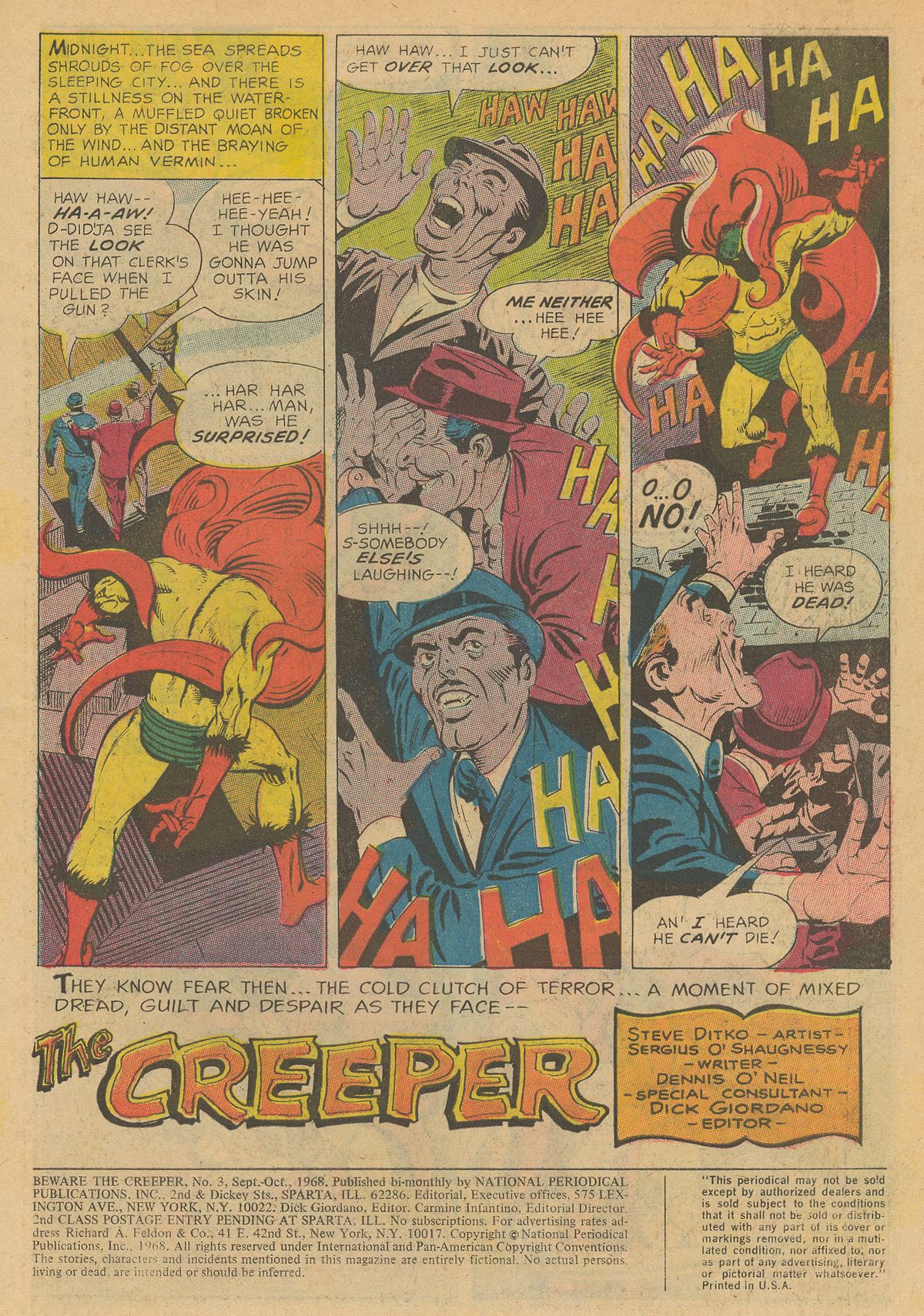 Read online Beware The Creeper comic -  Issue #3 - 3