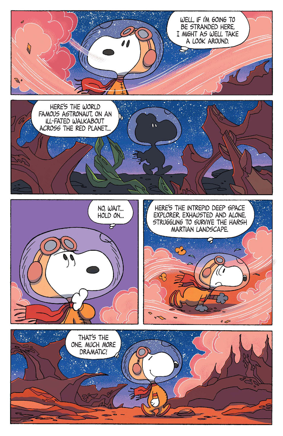 Read online Snoopy: A Beagle of Mars comic -  Issue # TPB - 28
