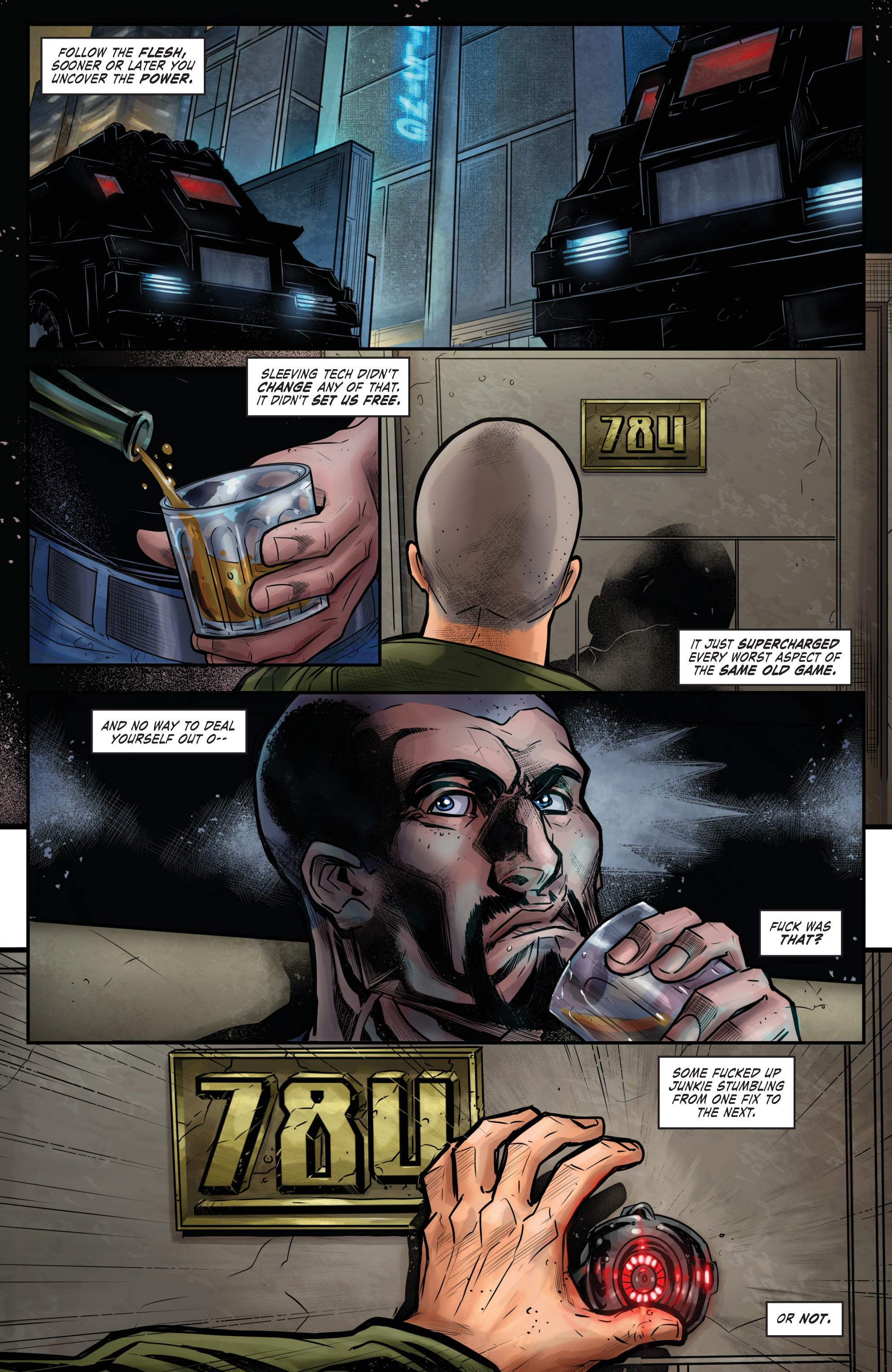 Read online Altered Carbon: Download Blues comic -  Issue # TPB - 59