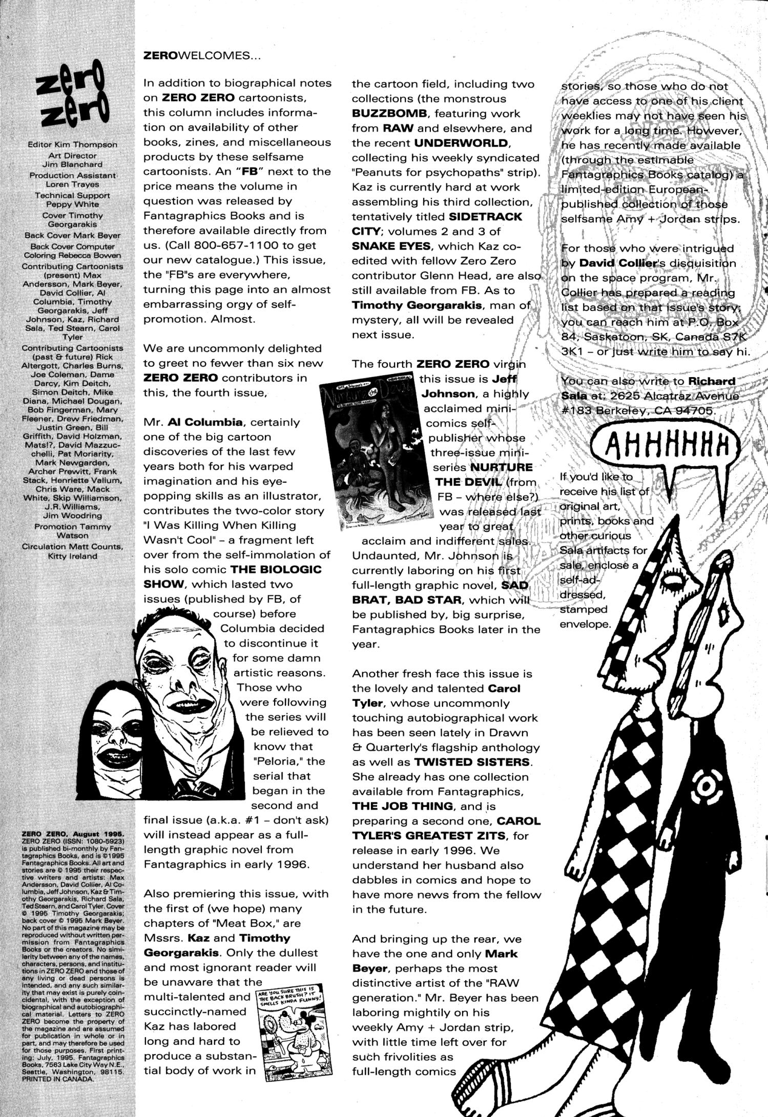 Read online Zero Zero comic -  Issue #4 - 42