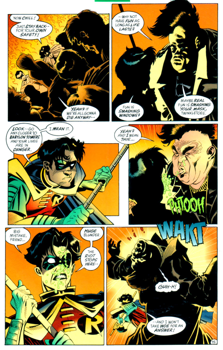 Read online Batman: Contagion comic -  Issue #6 - 17